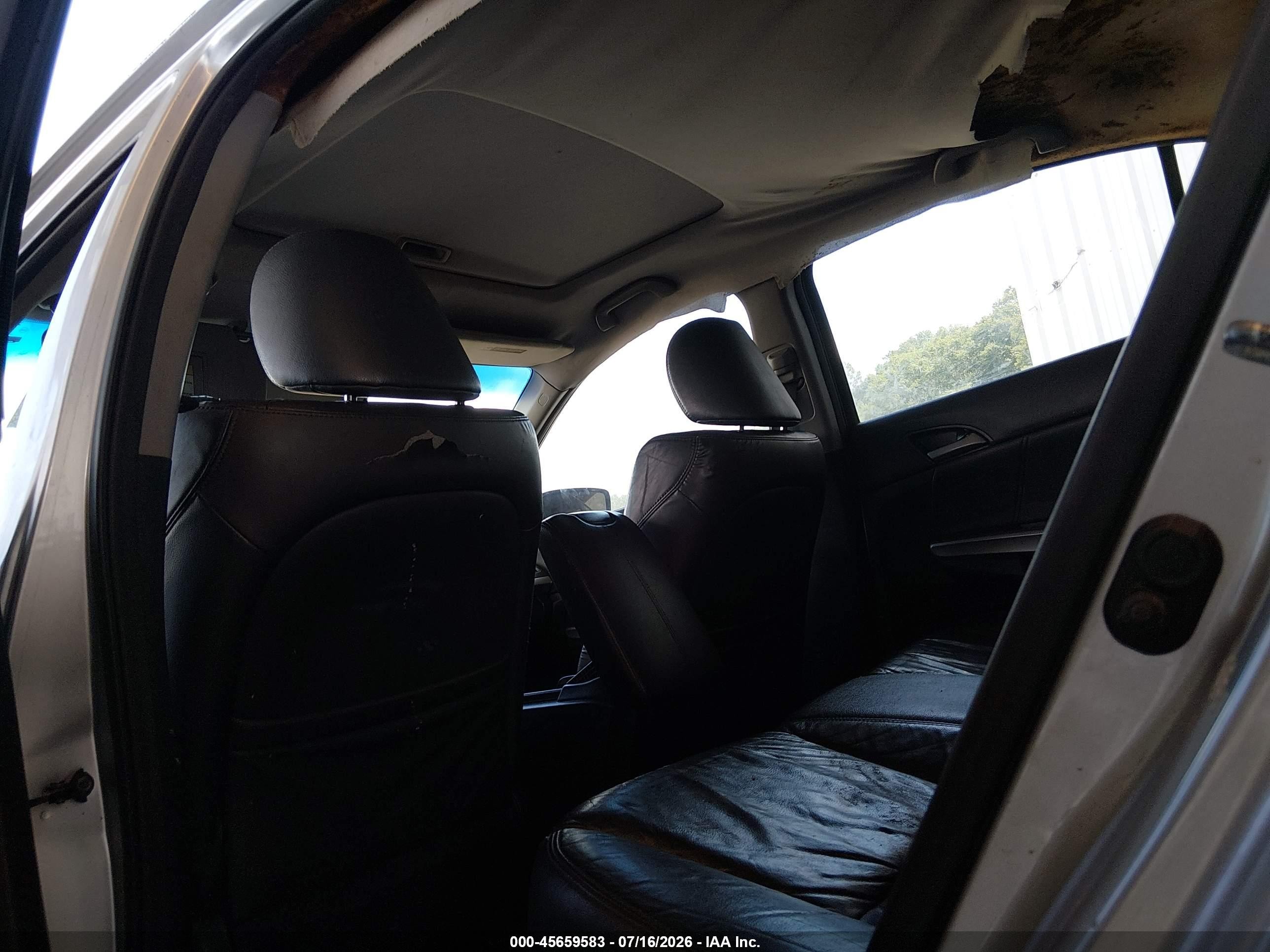 2009 Honda Accord 3.5 Ex-l Silver vin: 1HGCP36829A045005