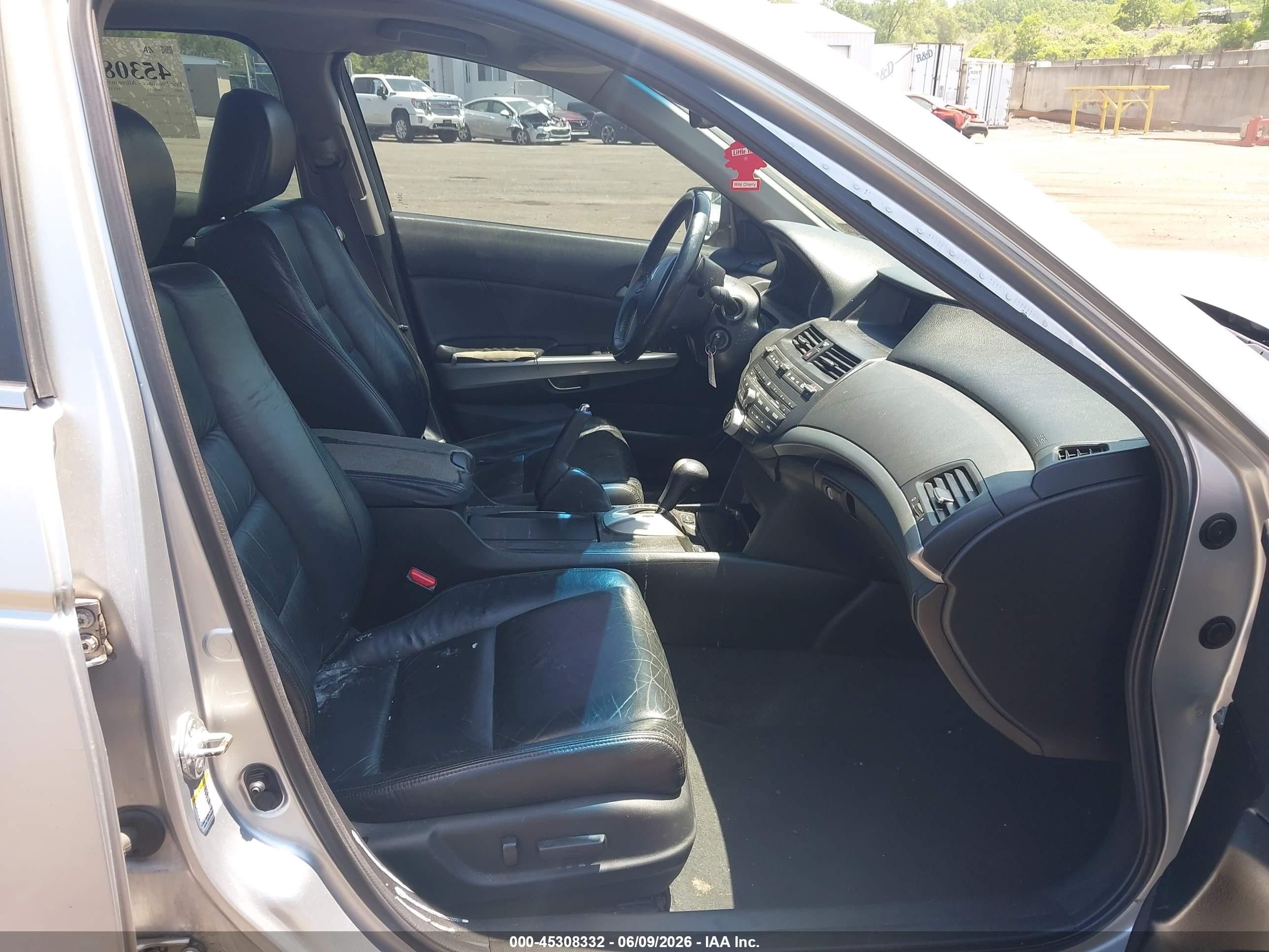 2009 Honda Accord 3.5 Ex-l Silver vin: 1HGCP36829A045859