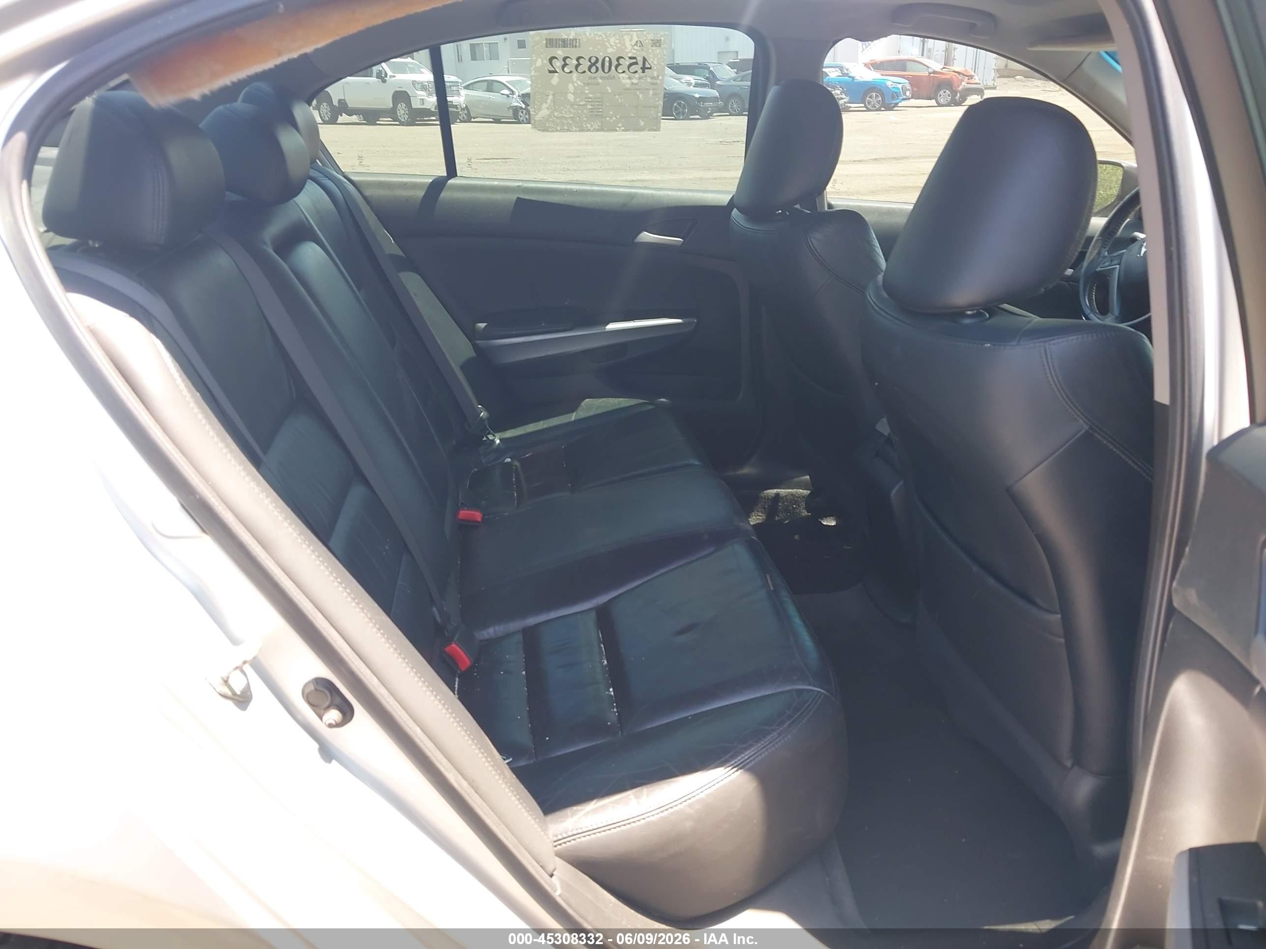 2009 Honda Accord 3.5 Ex-l Silver vin: 1HGCP36829A045859