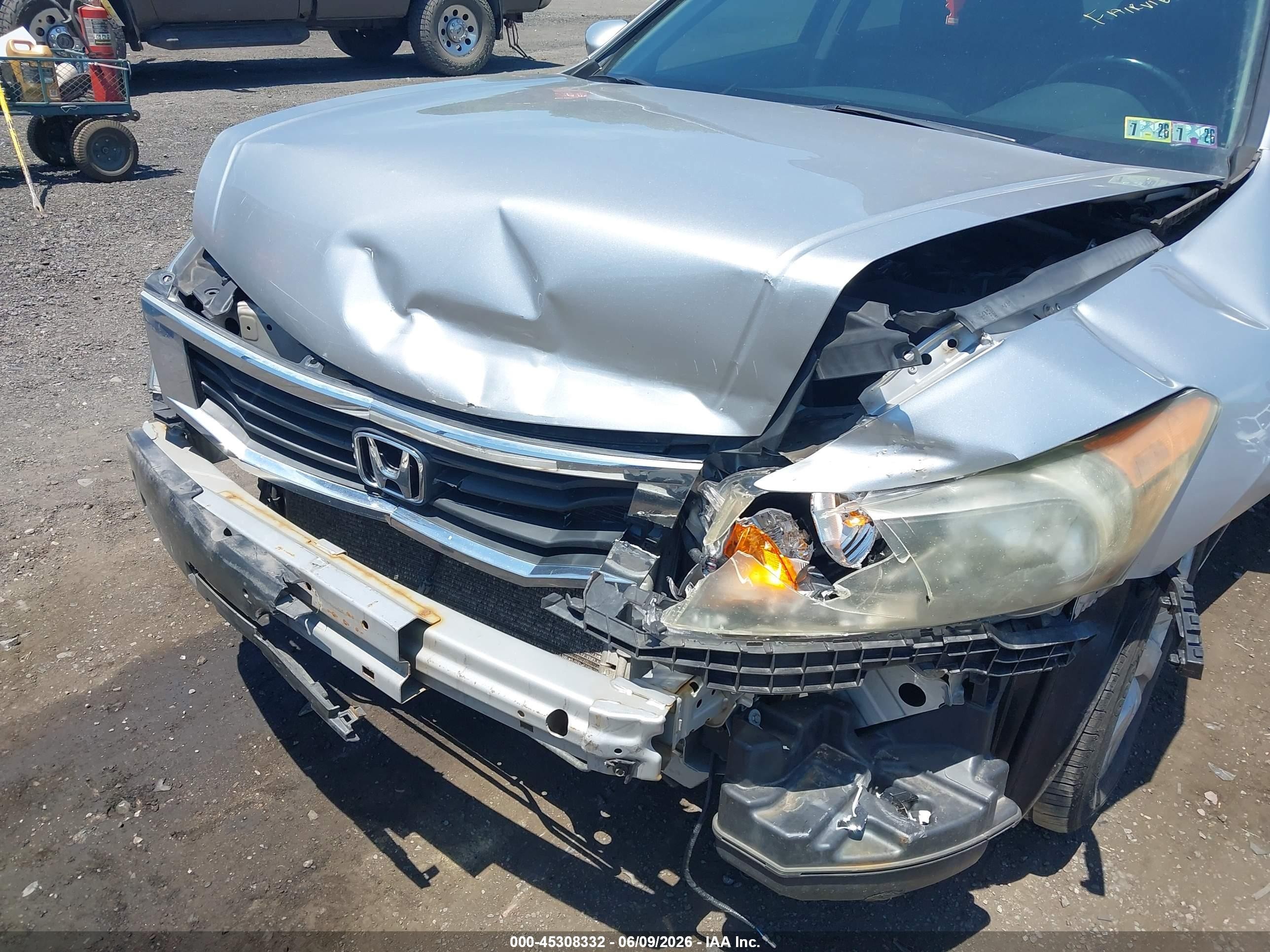 2009 Honda Accord 3.5 Ex-l Silver vin: 1HGCP36829A045859