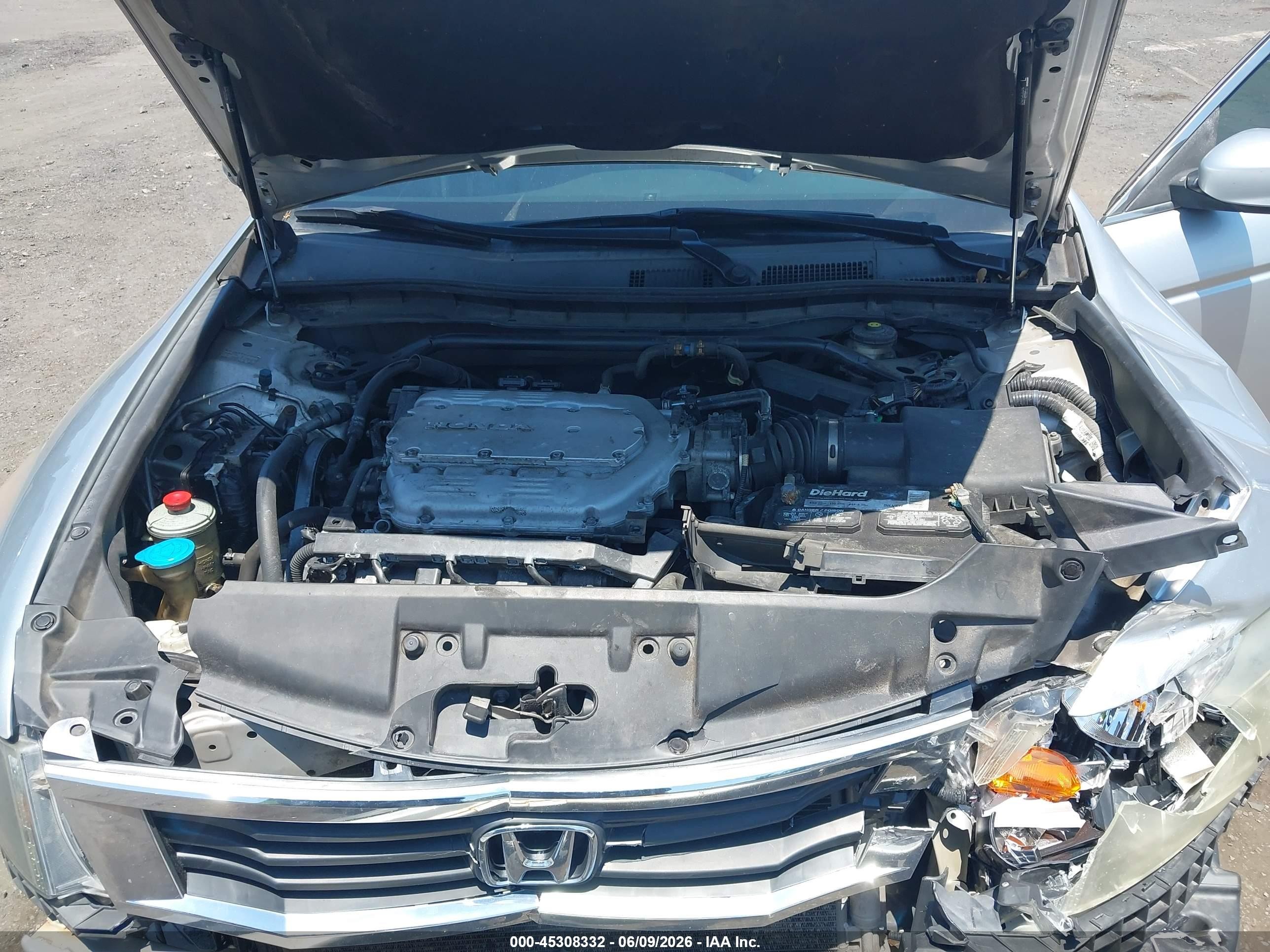 2009 Honda Accord 3.5 Ex-l Silver vin: 1HGCP36829A045859