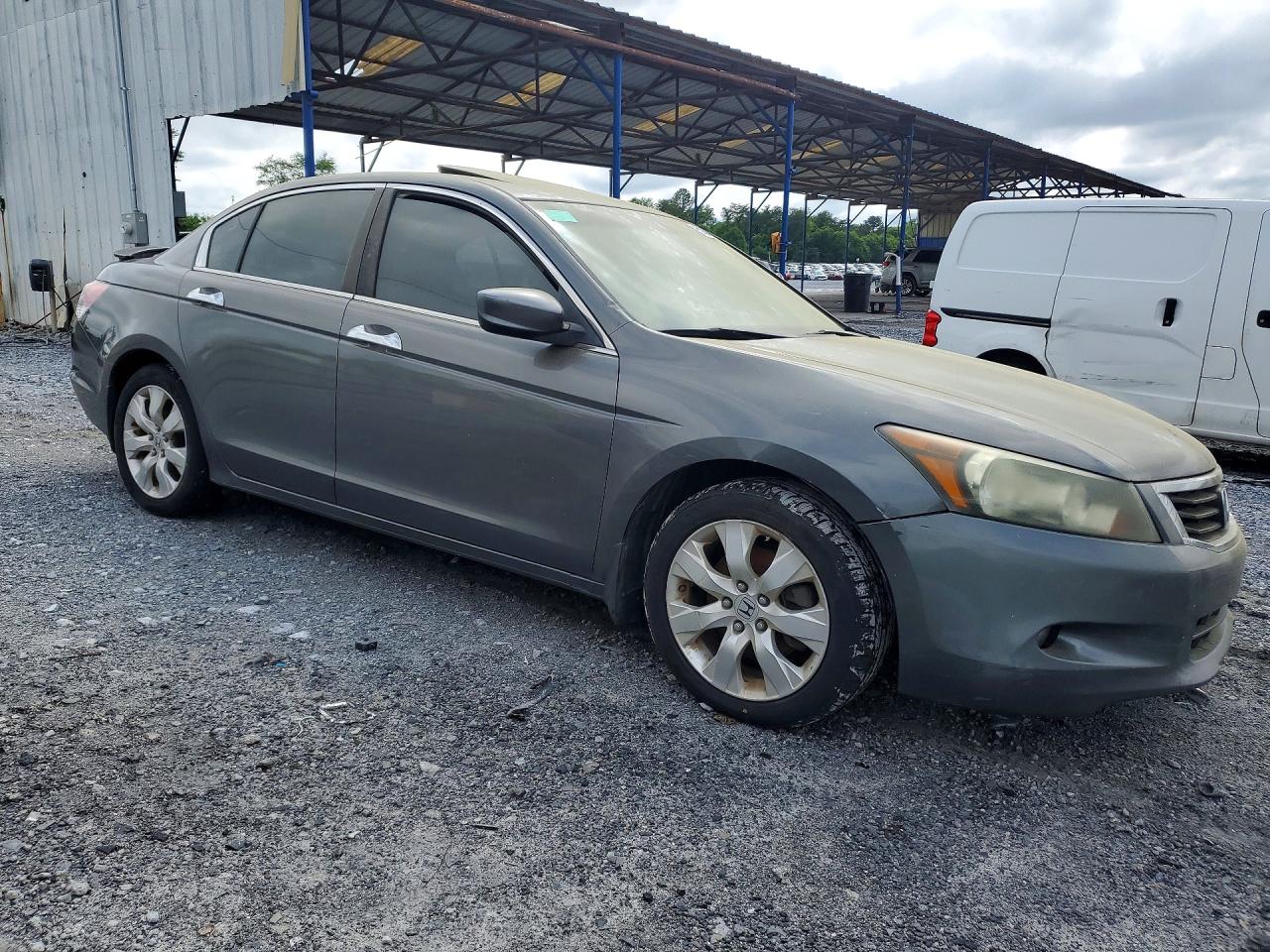 2008 Honda Accord Exl Gray vin: 1HGCP36838A002789