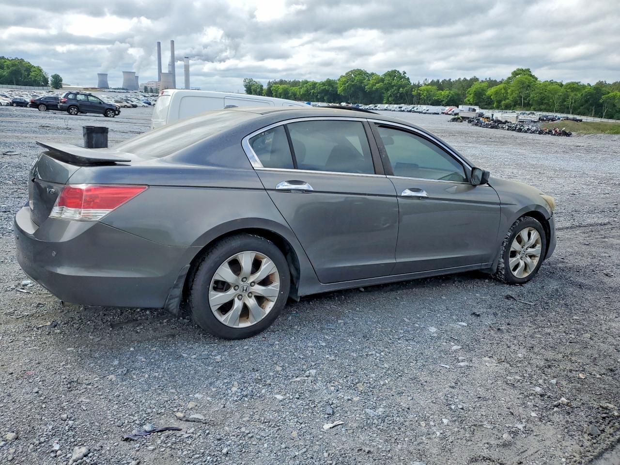 2008 Honda Accord Exl Gray vin: 1HGCP36838A002789