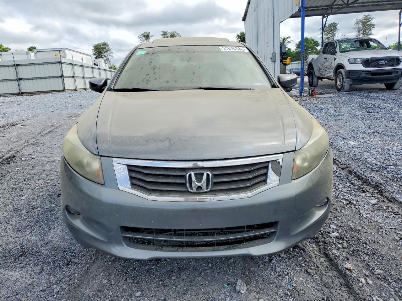 2008 Honda Accord Exl Gray vin: 1HGCP36838A002789