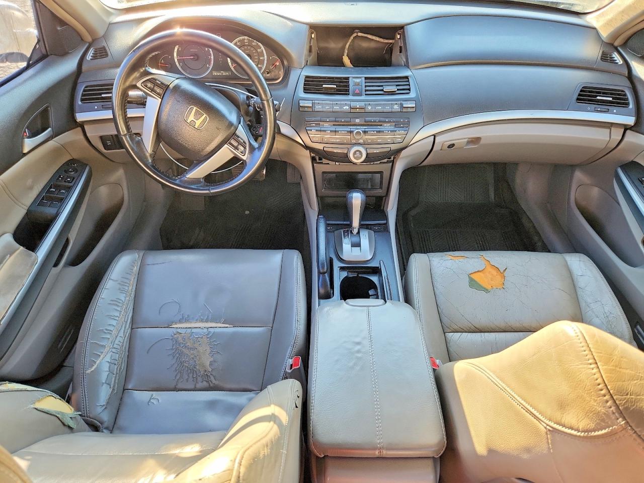 2008 Honda Accord Exl Gray vin: 1HGCP36838A008544