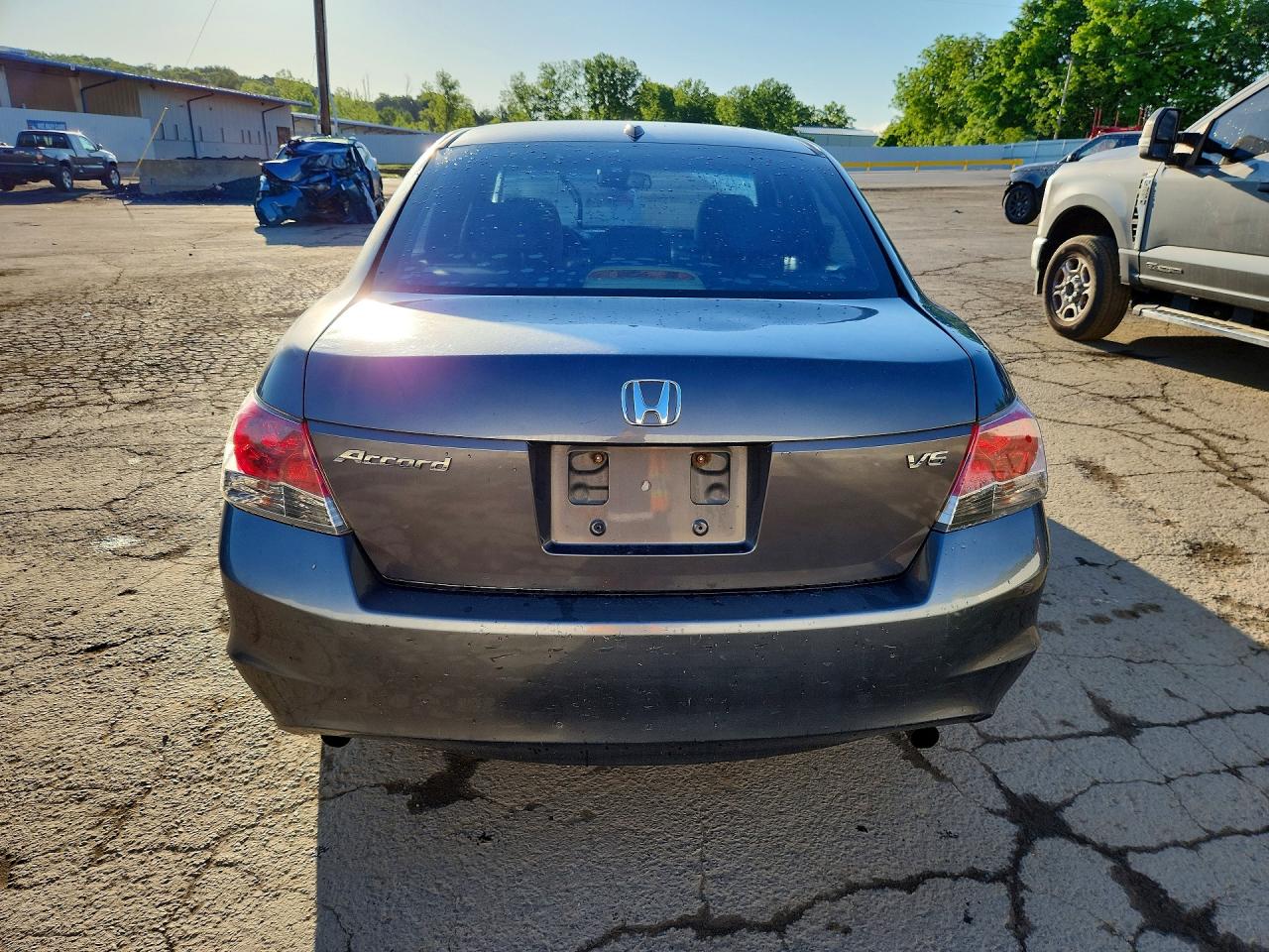 2008 Honda Accord Exl Gray vin: 1HGCP36838A008544