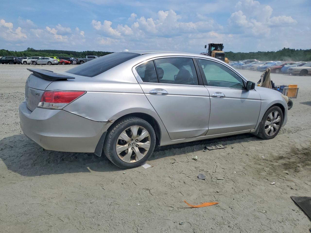2008 Honda Accord Exl Silver vin: 1HGCP36838A013193