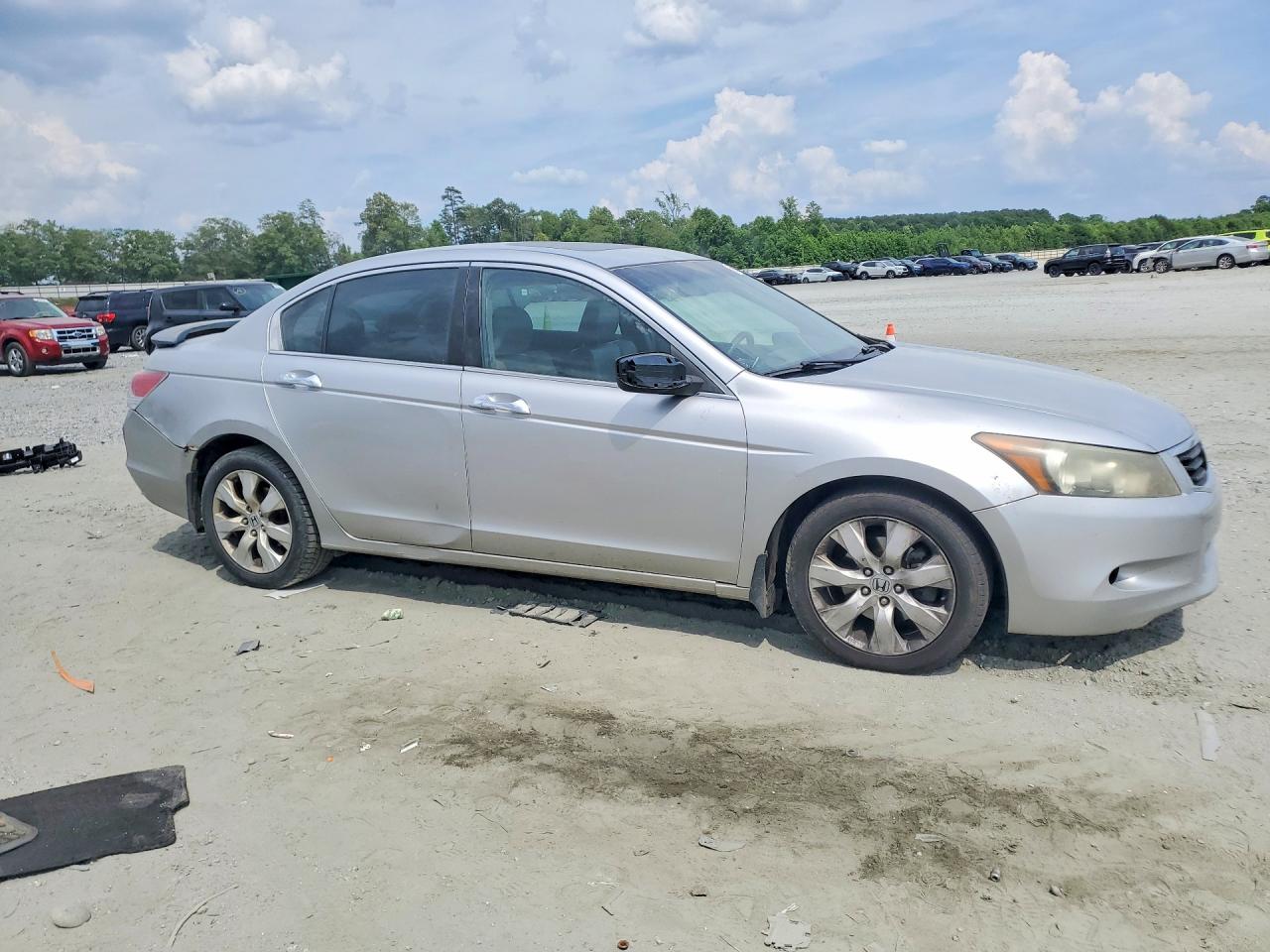 2008 Honda Accord Exl Silver vin: 1HGCP36838A013193