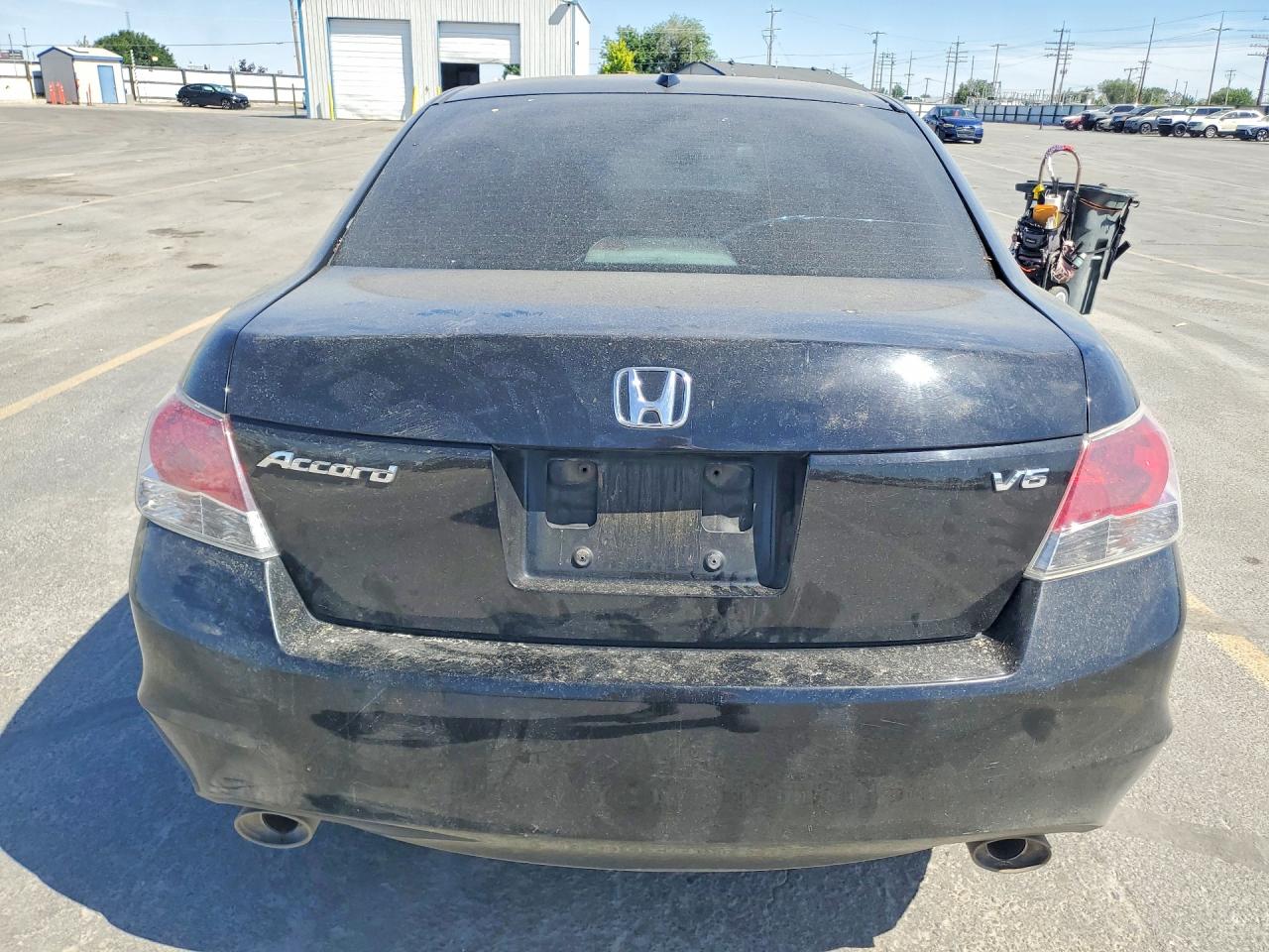 2008 Honda Accord Exl Black vin: 1HGCP36838A020578