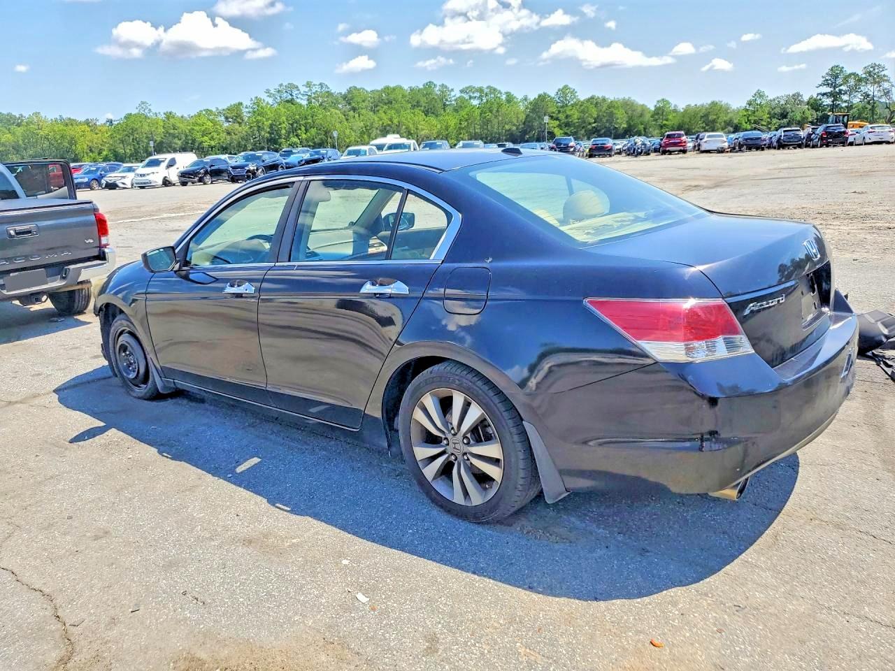 2008 Honda Accord Exl Black vin: 1HGCP36838A022198