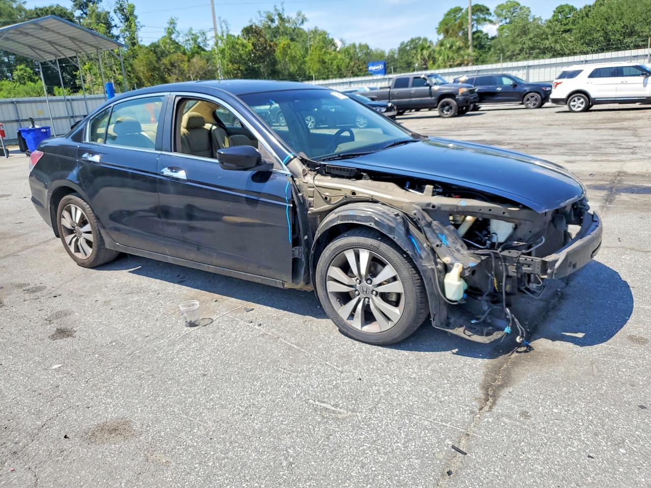 2008 Honda Accord Exl Black vin: 1HGCP36838A022198