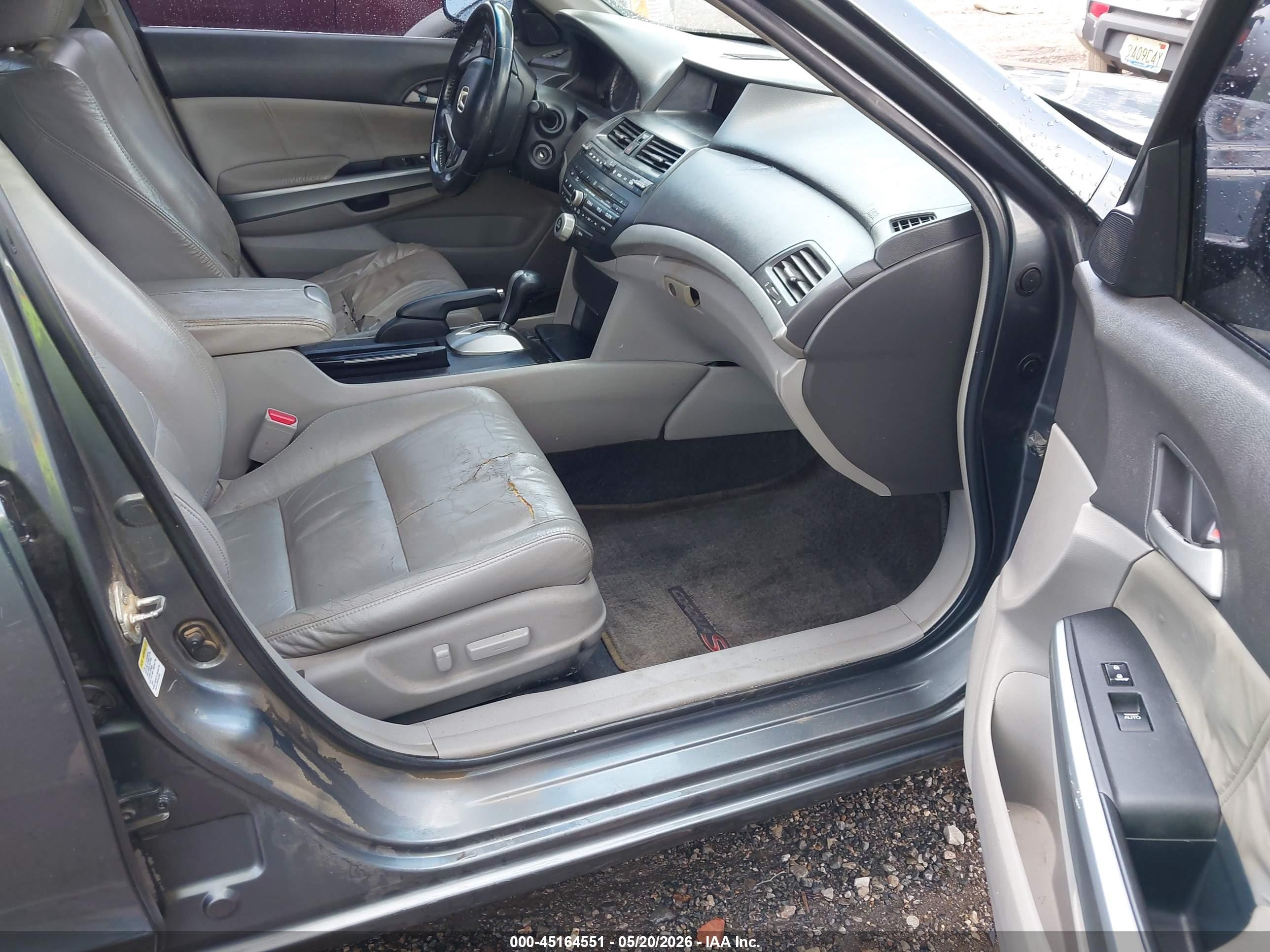 2008 Honda Accord 3.5 Ex-l Light Blue vin: 1HGCP36838A026560