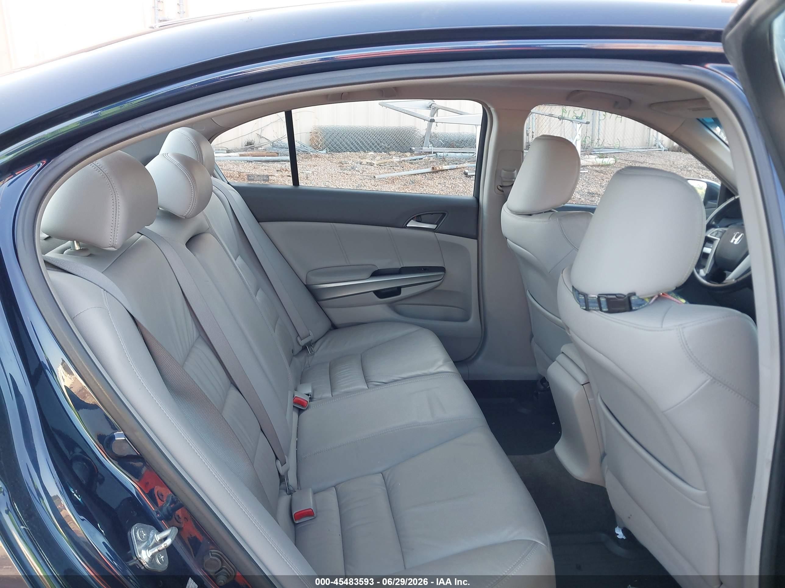 2008 Honda Accord 3.5 Ex-l Dark Blue vin: 1HGCP36838A032259