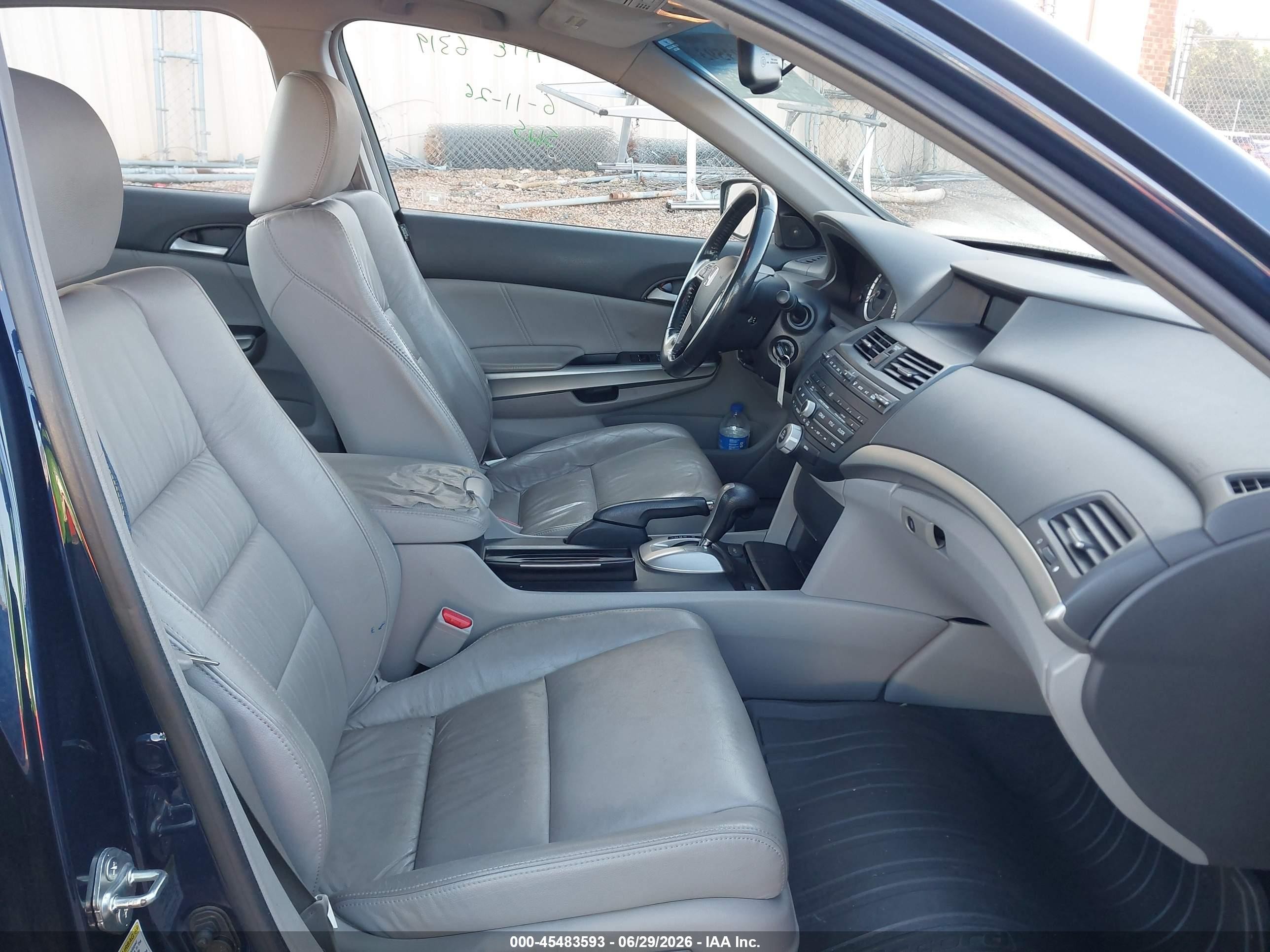 2008 Honda Accord 3.5 Ex-l Dark Blue vin: 1HGCP36838A032259