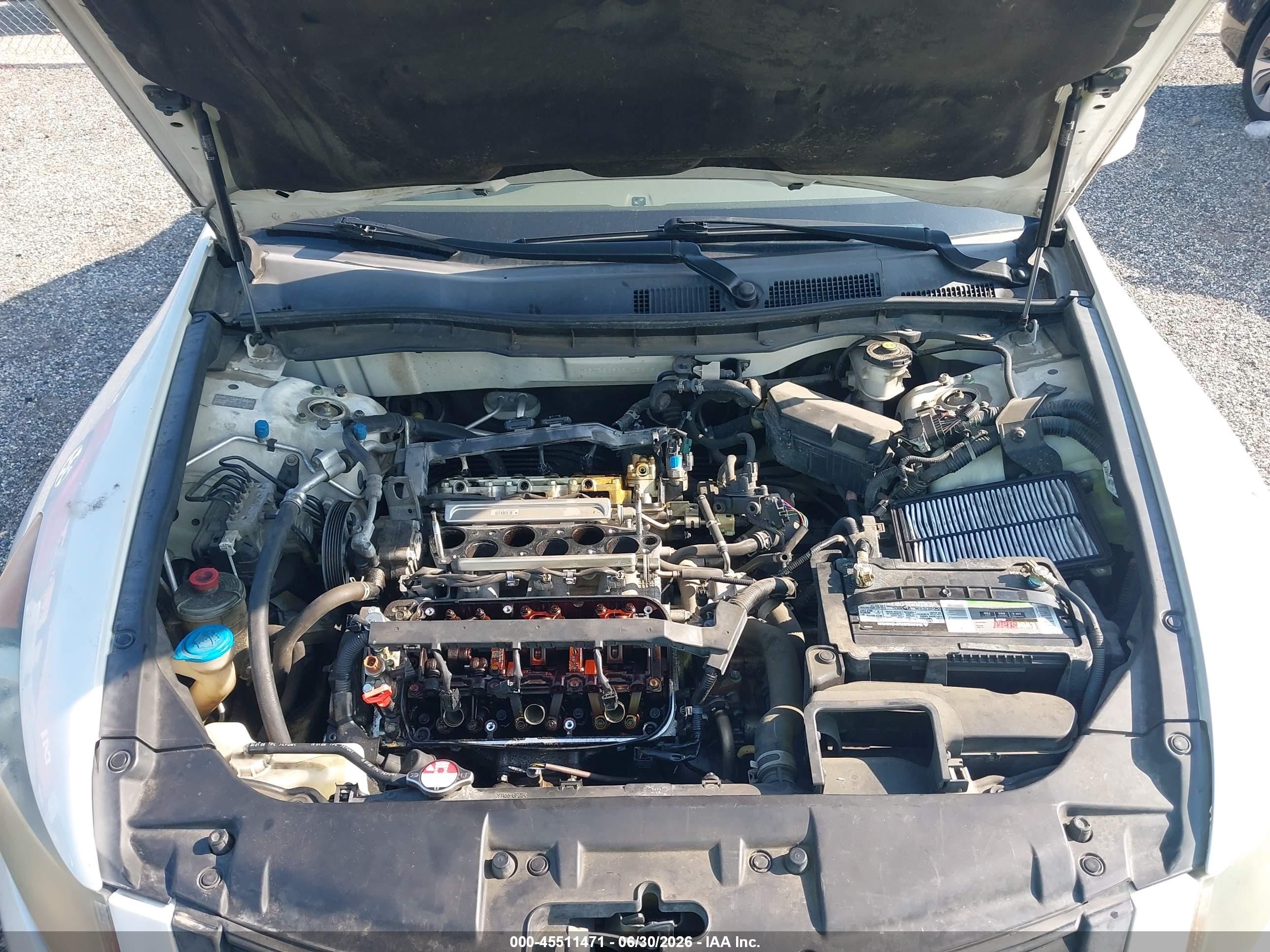 2008 Honda Accord 3.5 Ex-l White vin: 1HGCP36838A058182