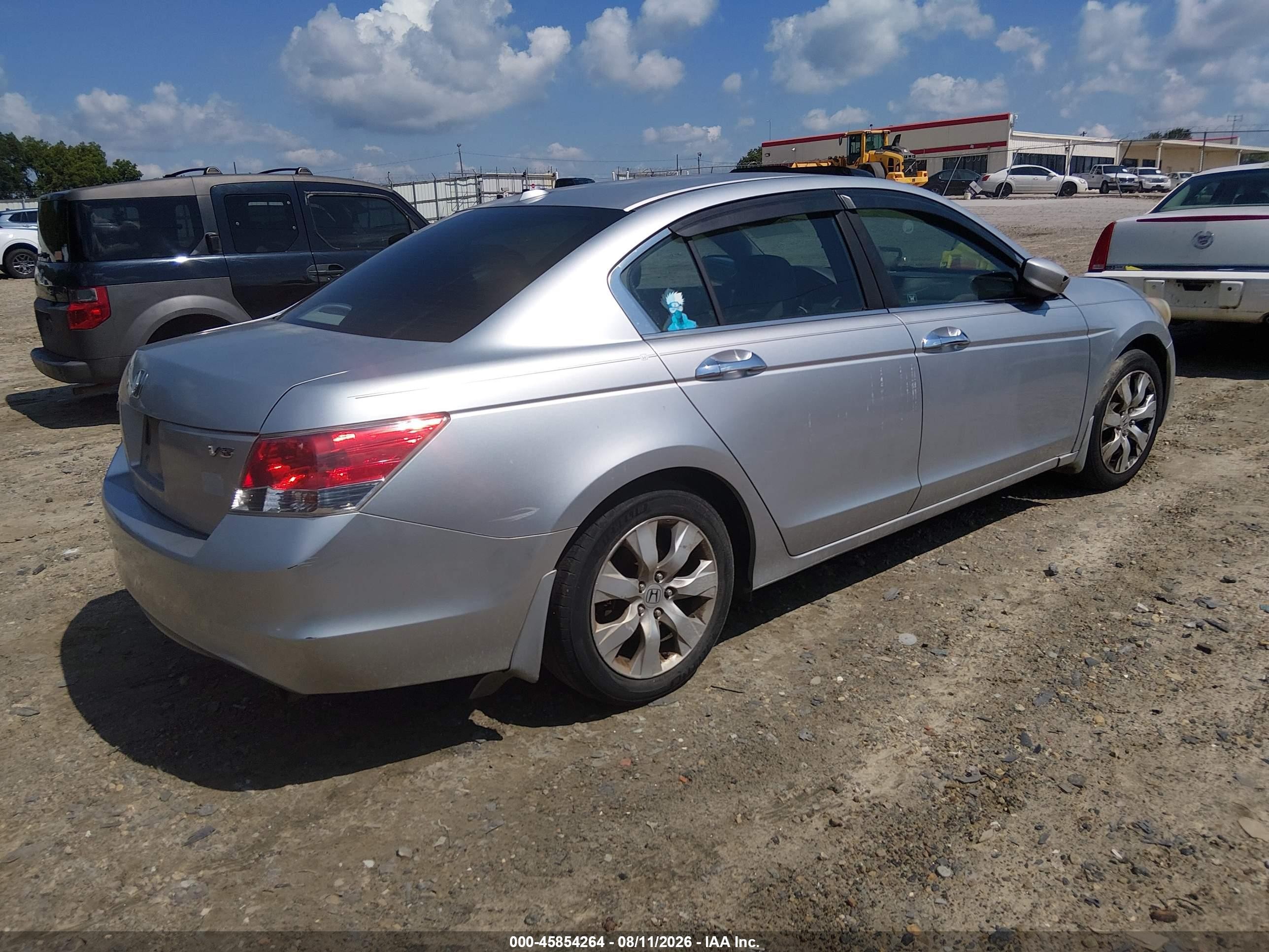 2008 Honda Accord 3.5 Ex-l Silver vin: 1HGCP36838A078335
