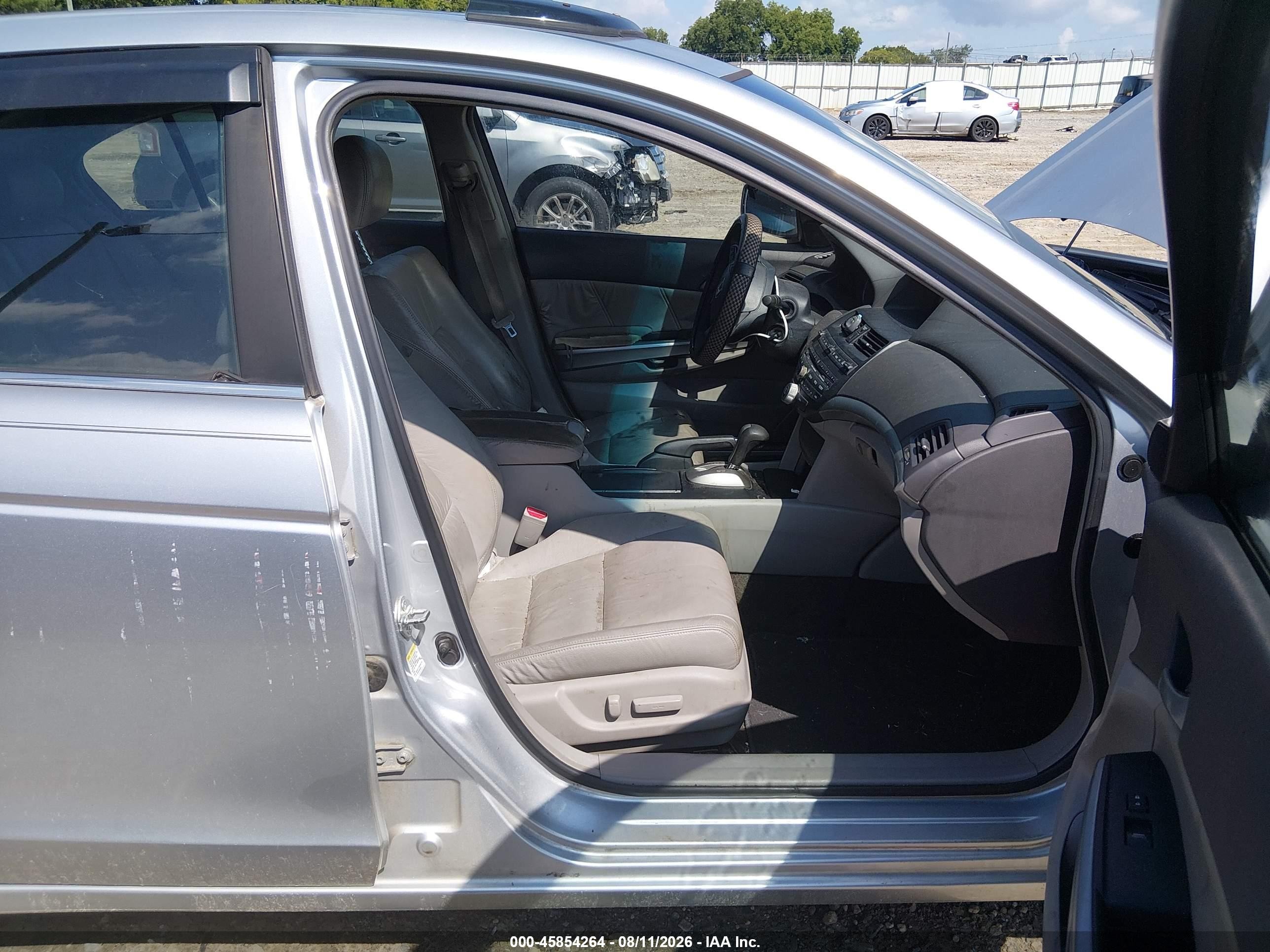 2008 Honda Accord 3.5 Ex-l Silver vin: 1HGCP36838A078335