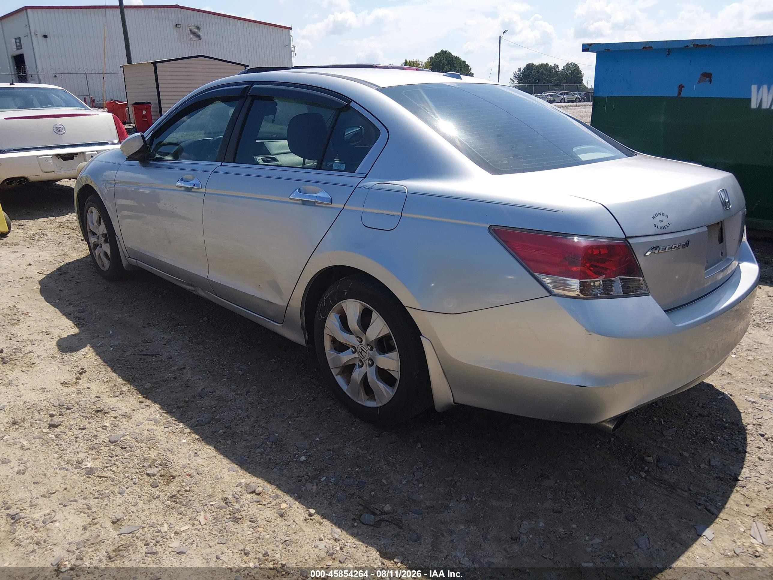 2008 Honda Accord 3.5 Ex-l Silver vin: 1HGCP36838A078335