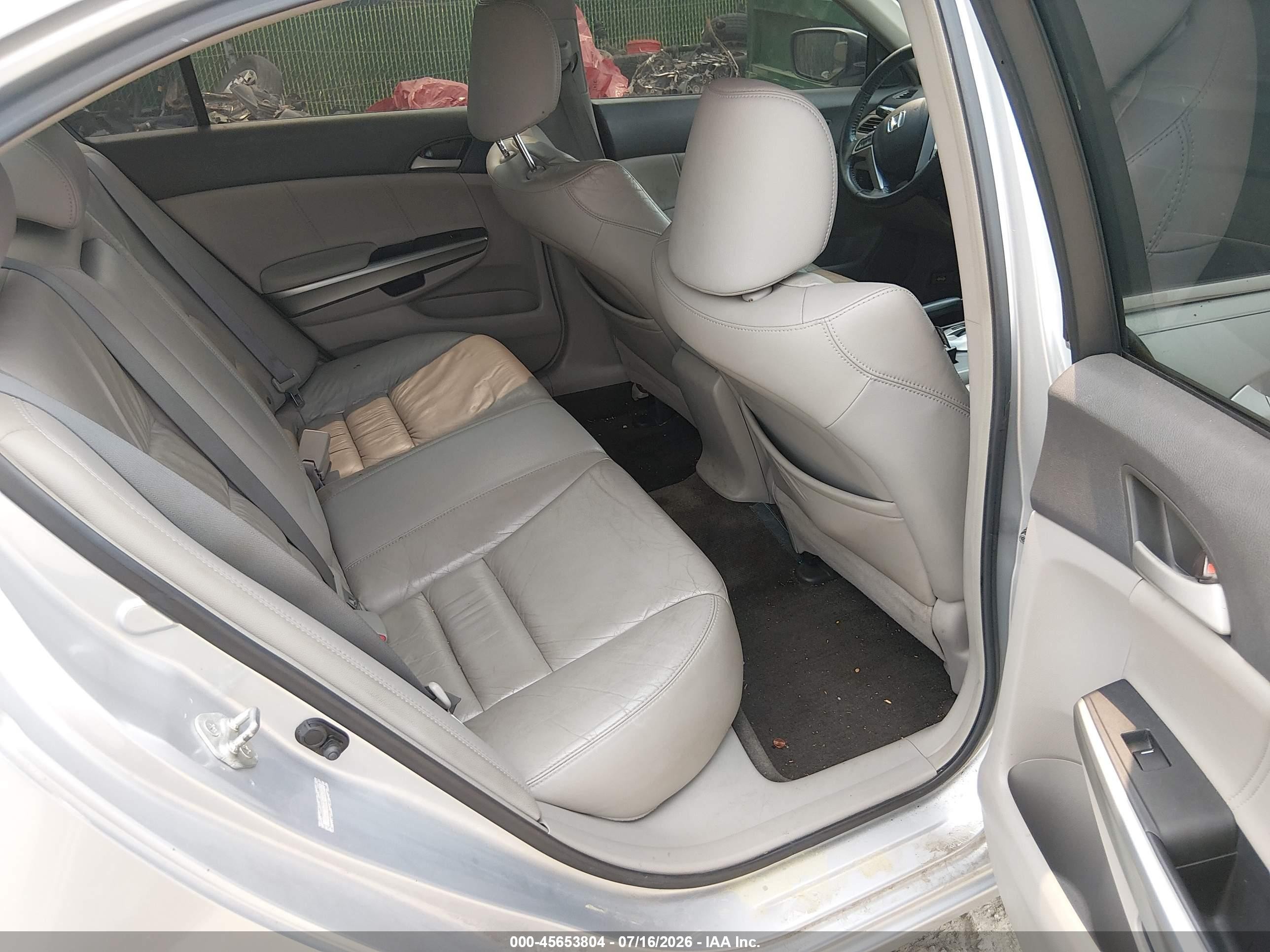 2008 Honda Accord 3.5 Ex-l Gray vin: 1HGCP36838A082997