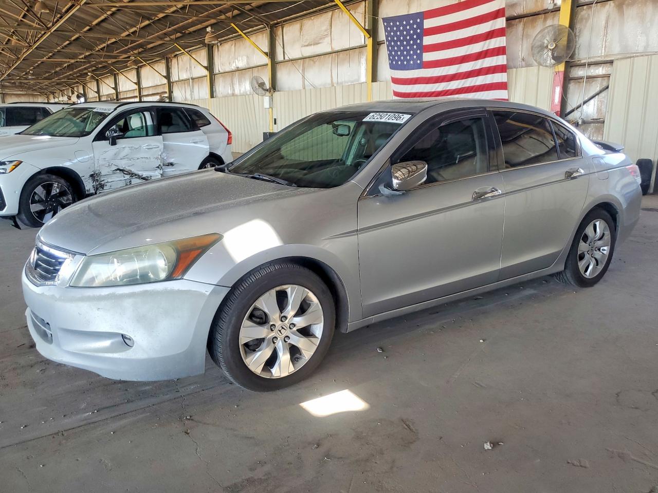 2008 Honda Accord Exl Silver vin: 1HGCP36838A086208