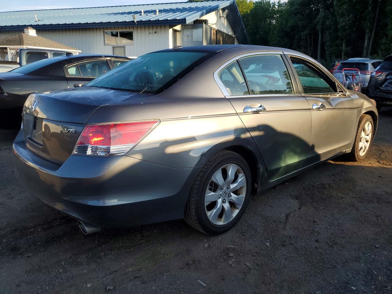 2009 Honda Accord Exl Gray vin: 1HGCP36839A009338