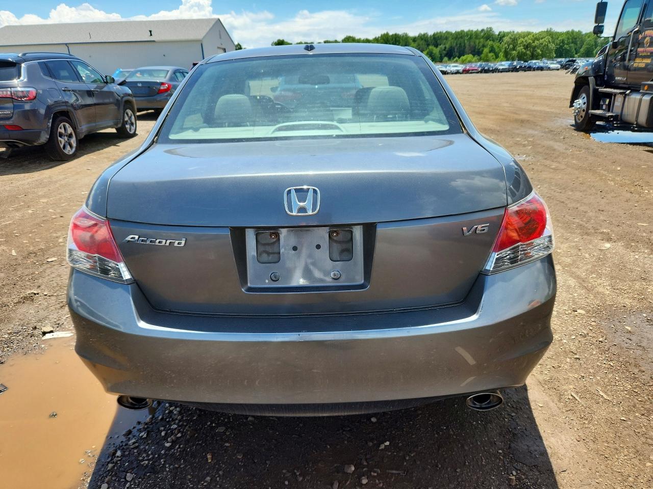 2009 Honda Accord Exl Gray vin: 1HGCP36839A014202