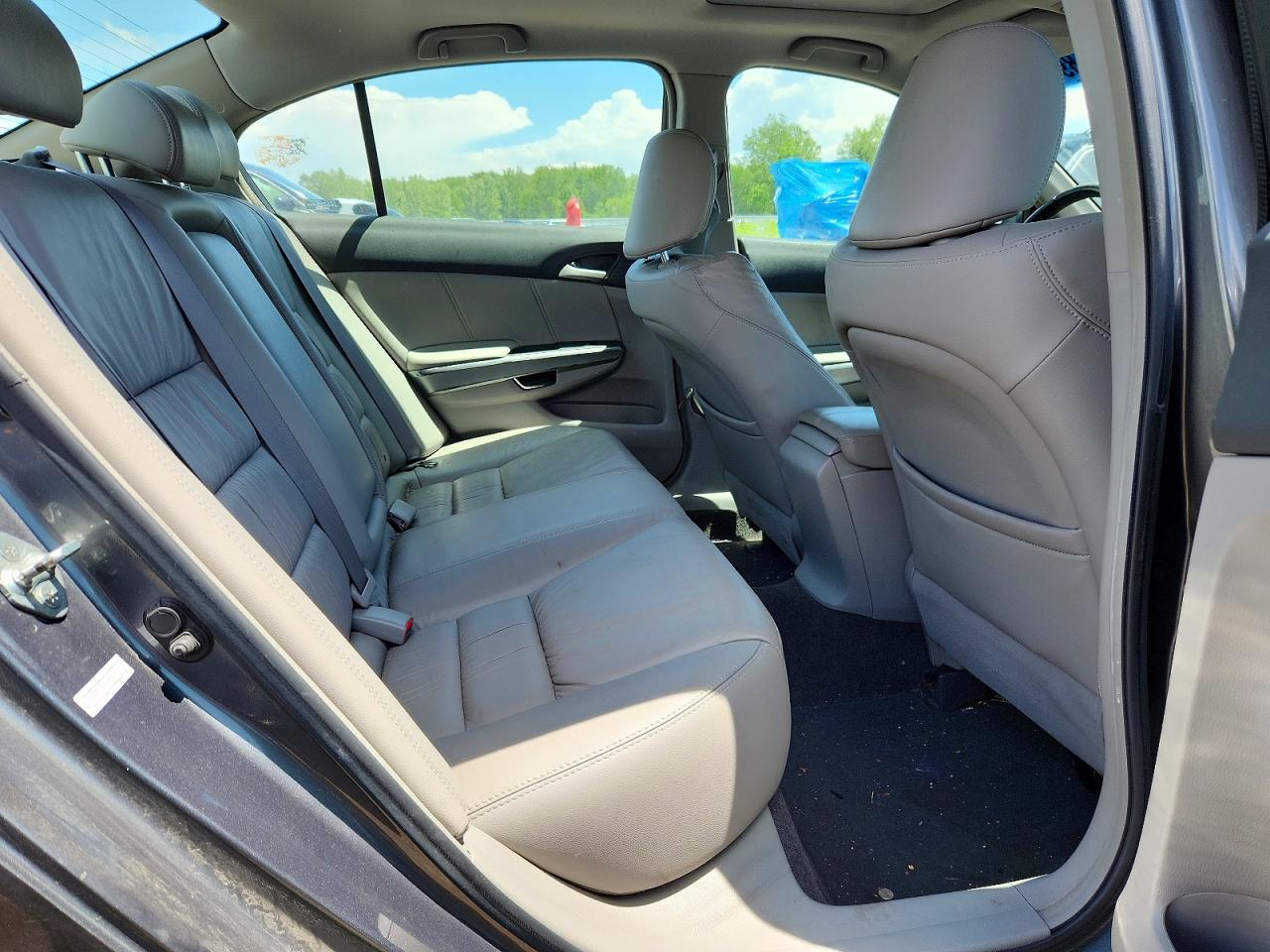 2009 Honda Accord Exl Gray vin: 1HGCP36839A014202
