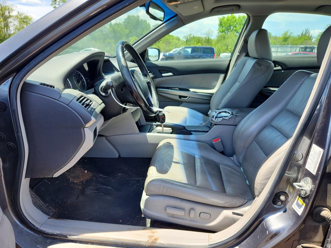 2009 Honda Accord Exl Gray vin: 1HGCP36839A014202