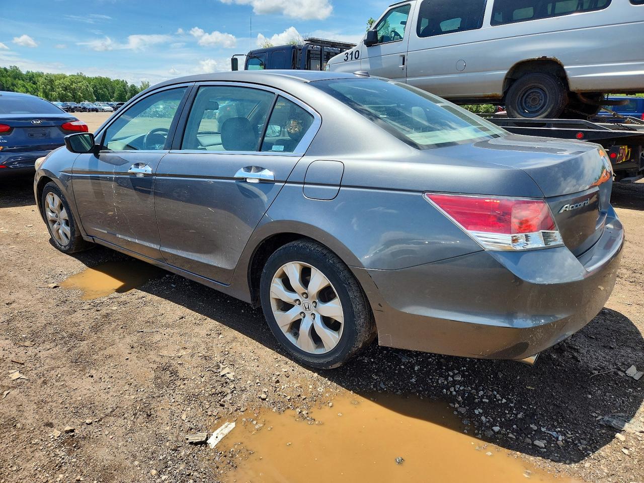 2009 Honda Accord Exl Gray vin: 1HGCP36839A014202