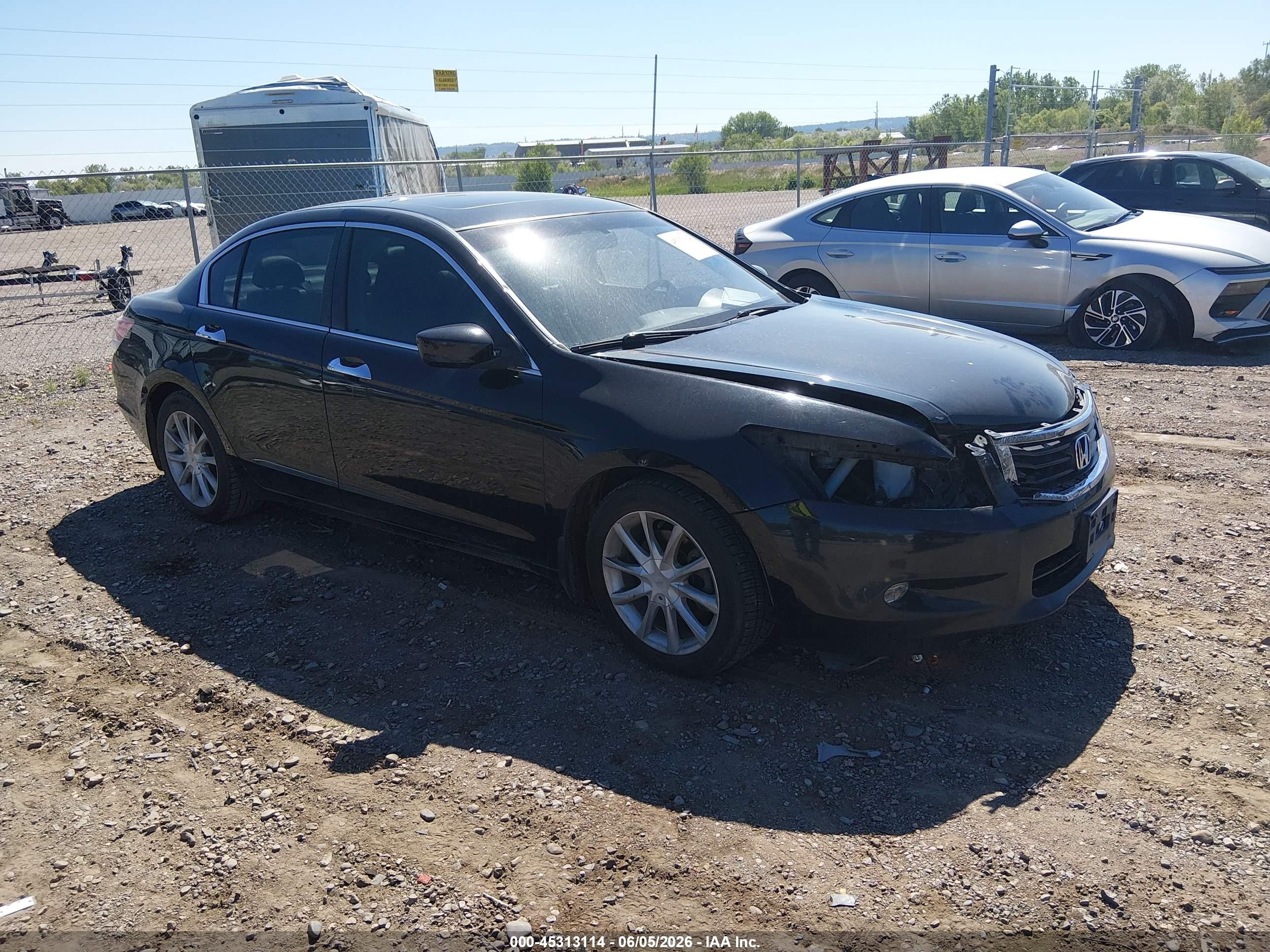 2009 Honda Accord 3.5 Ex-l Черный vin: 1HGCP36839A020095