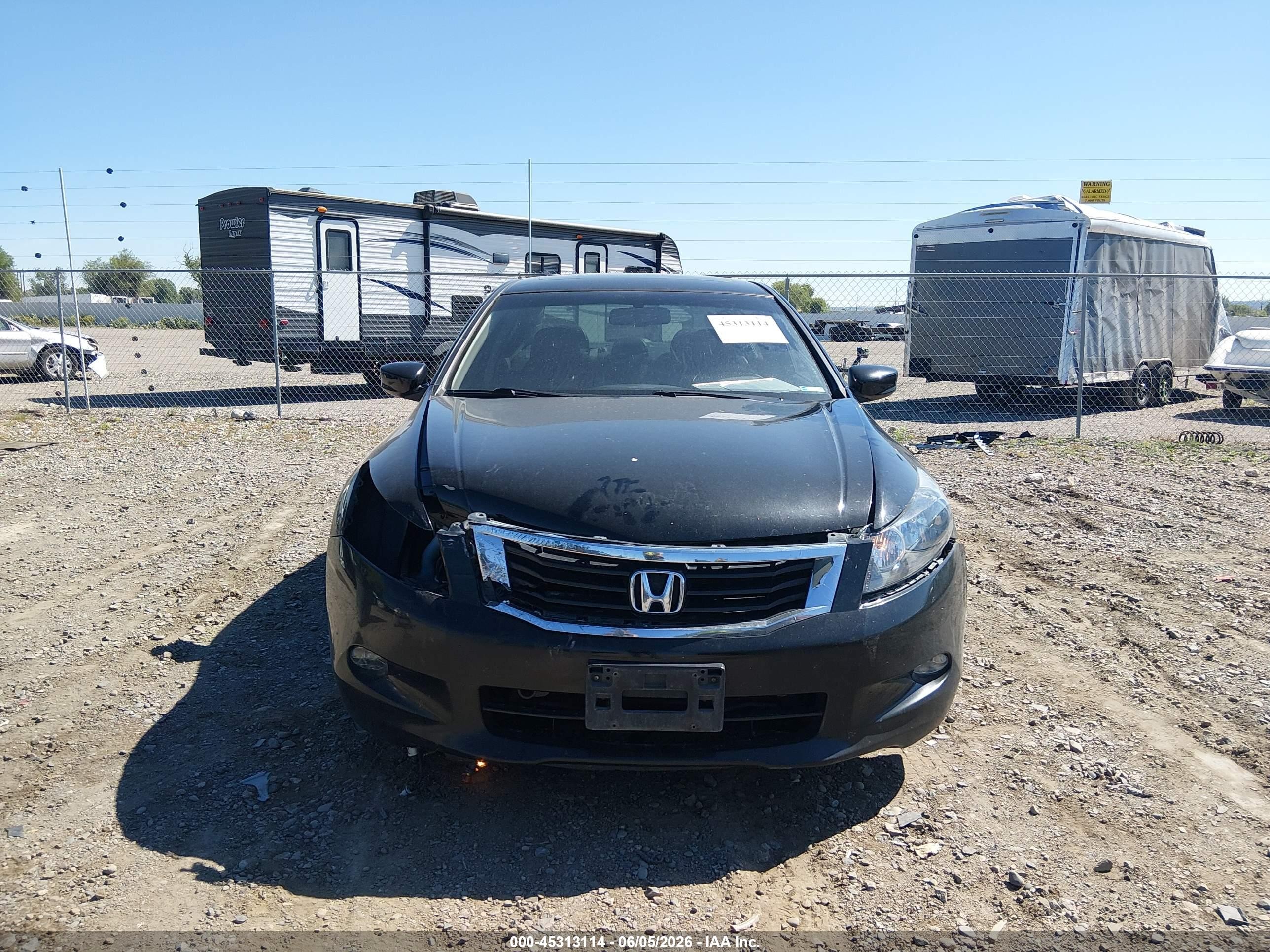 2009 Honda Accord 3.5 Ex-l Черный vin: 1HGCP36839A020095
