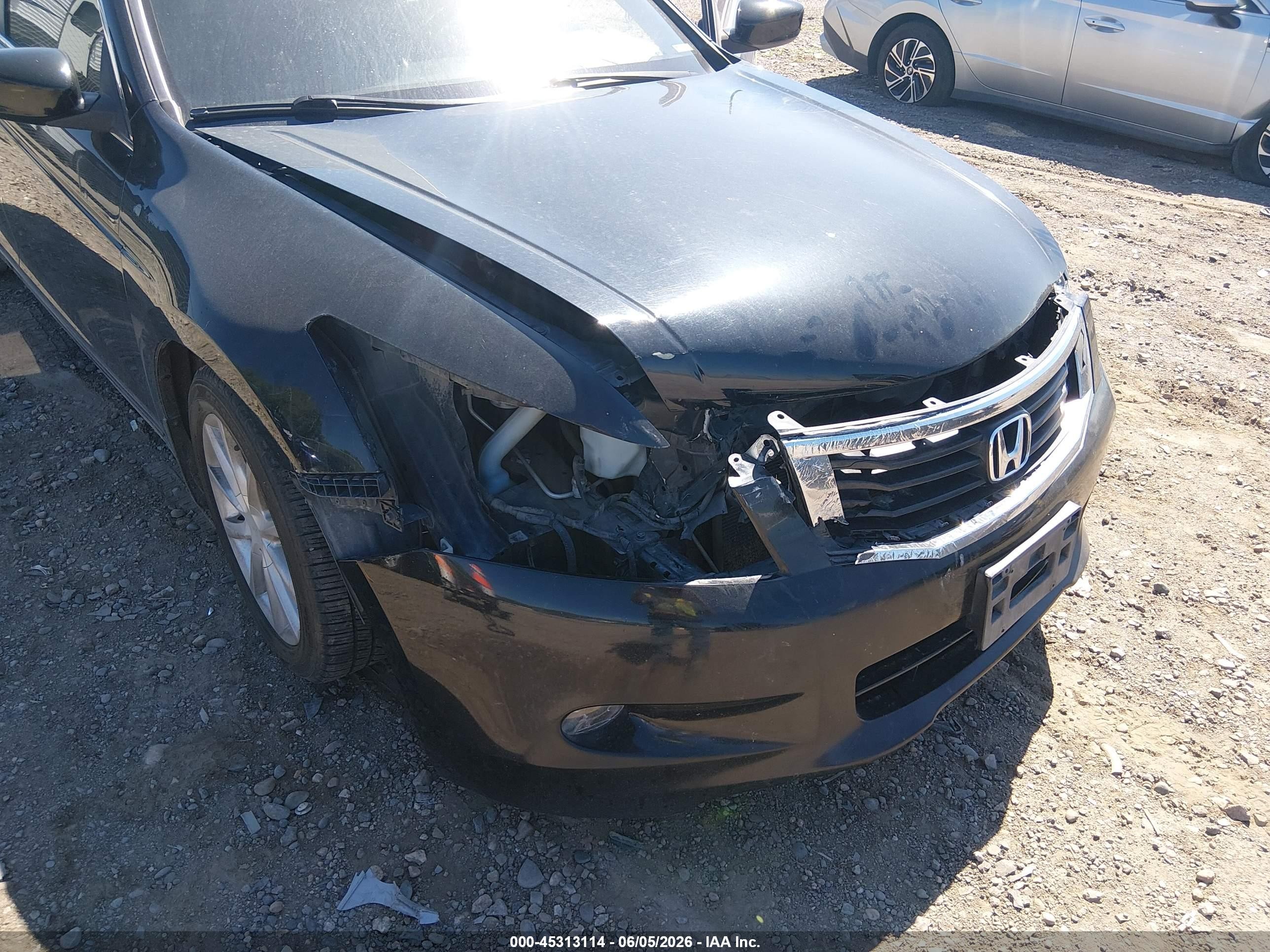 2009 Honda Accord 3.5 Ex-l Черный vin: 1HGCP36839A020095