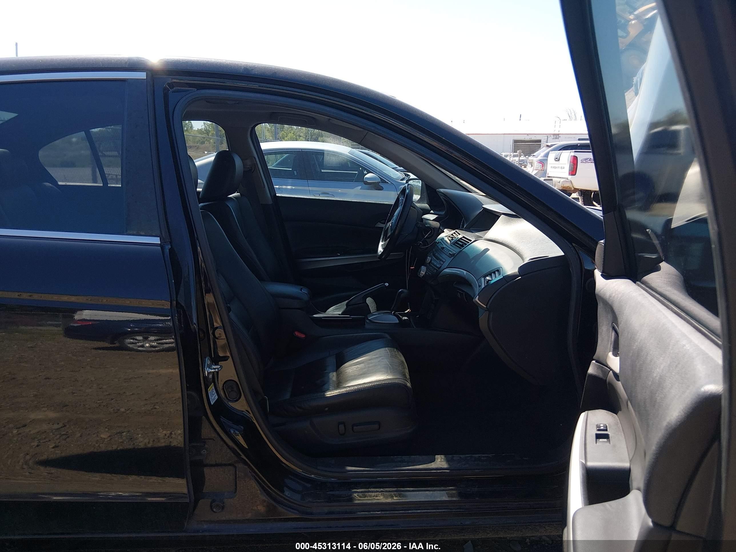 2009 Honda Accord 3.5 Ex-l Черный vin: 1HGCP36839A020095