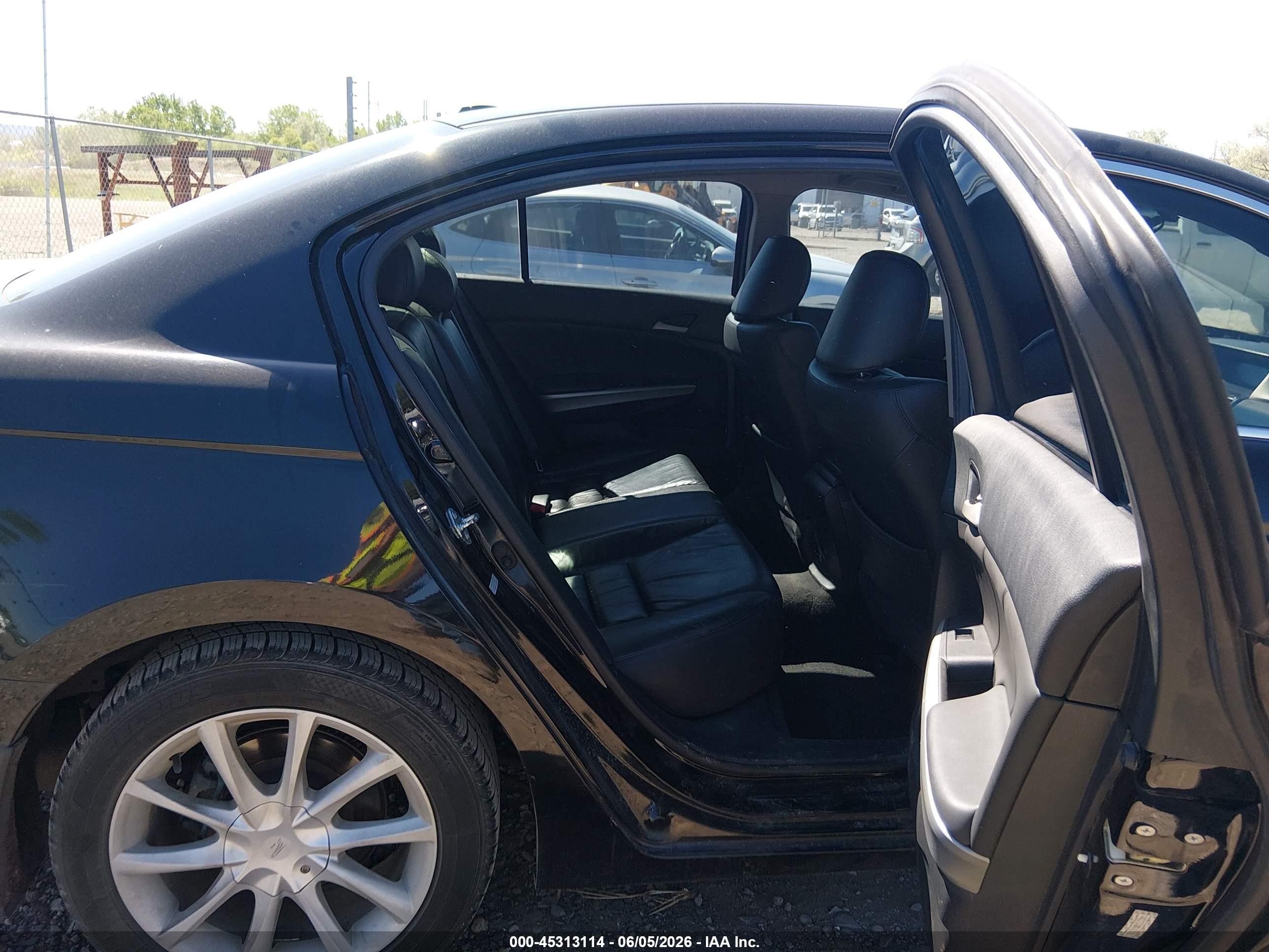 2009 Honda Accord 3.5 Ex-l Черный vin: 1HGCP36839A020095