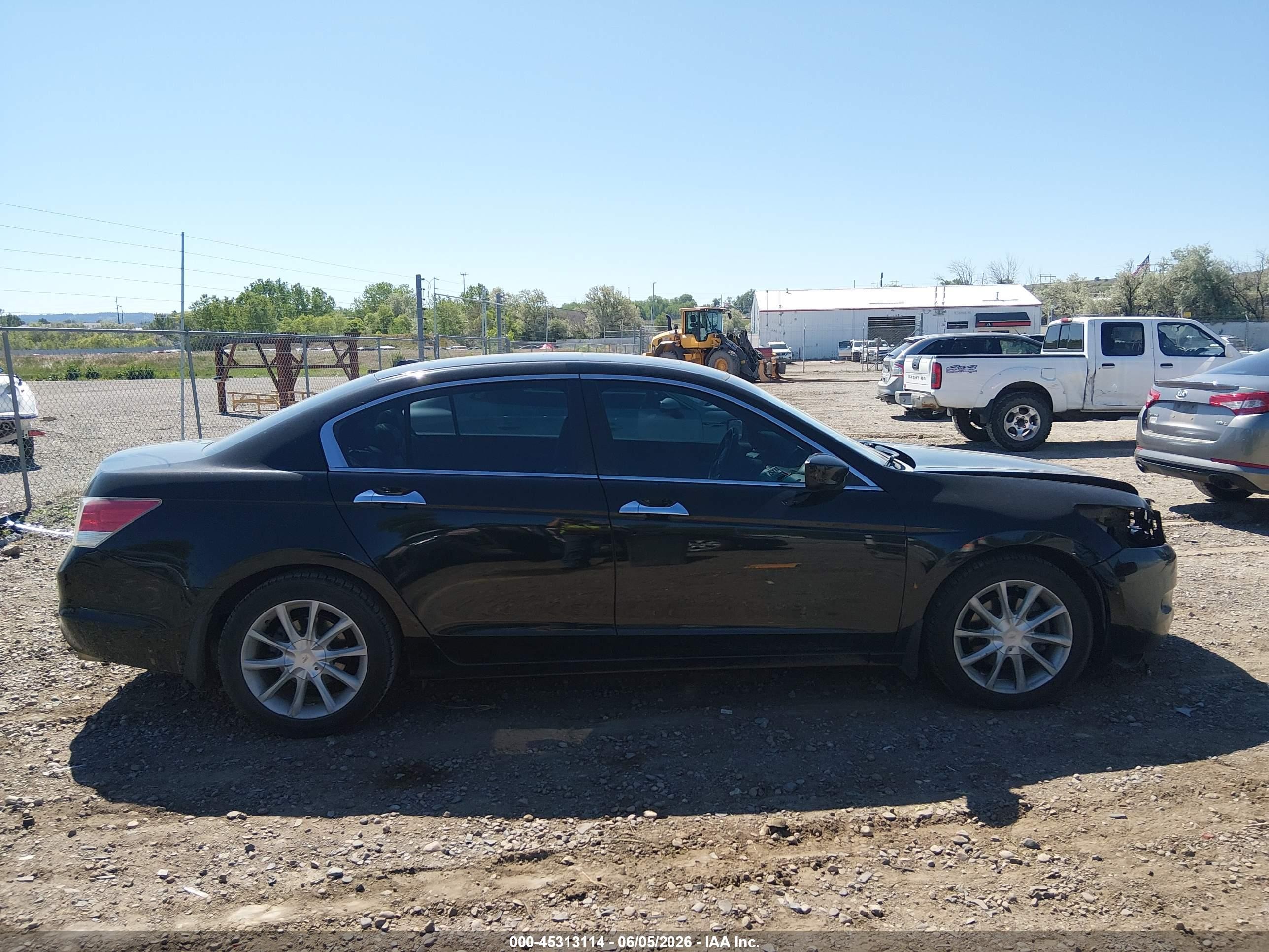 2009 Honda Accord 3.5 Ex-l Черный vin: 1HGCP36839A020095