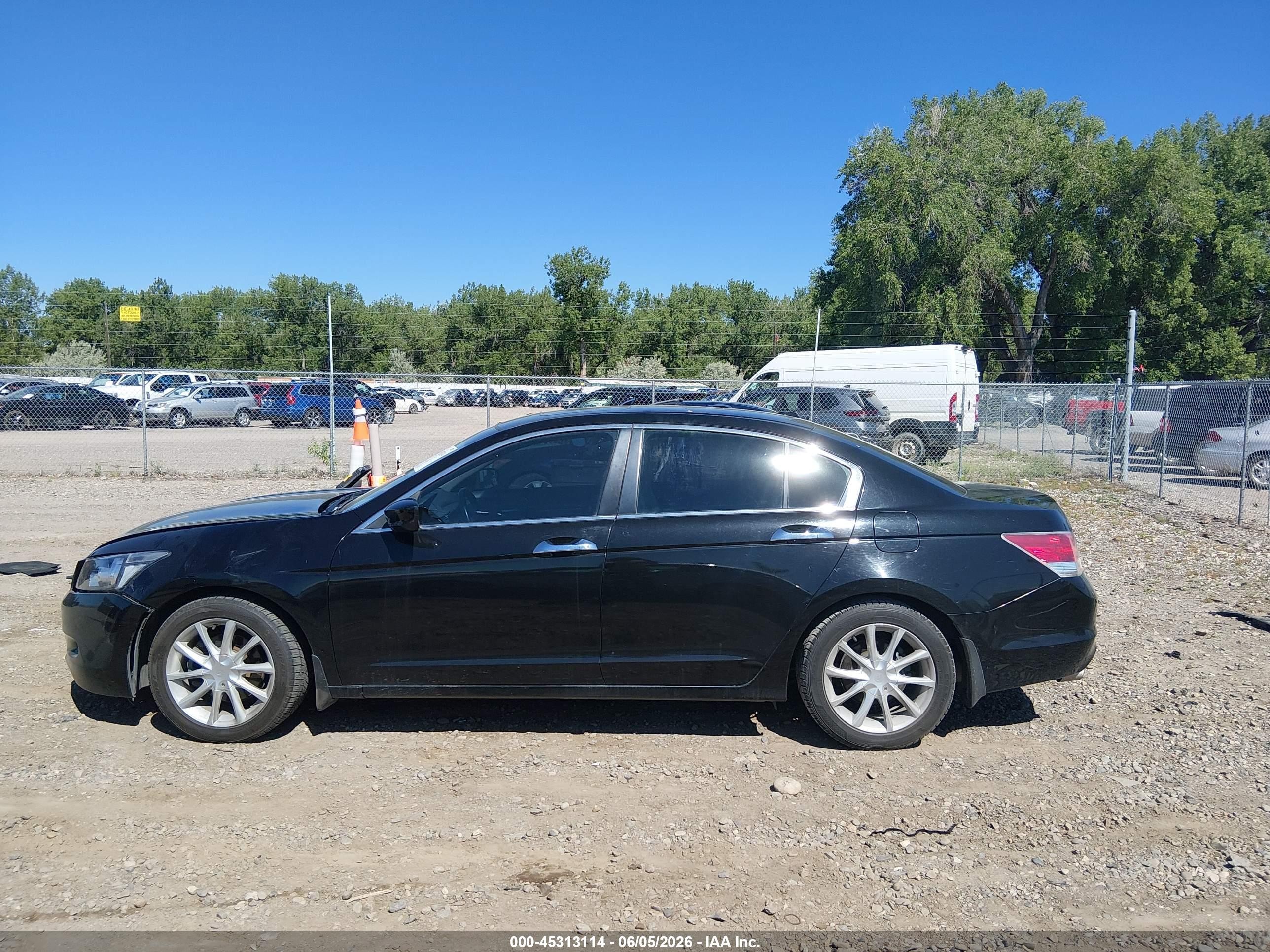 2009 Honda Accord 3.5 Ex-l Черный vin: 1HGCP36839A020095