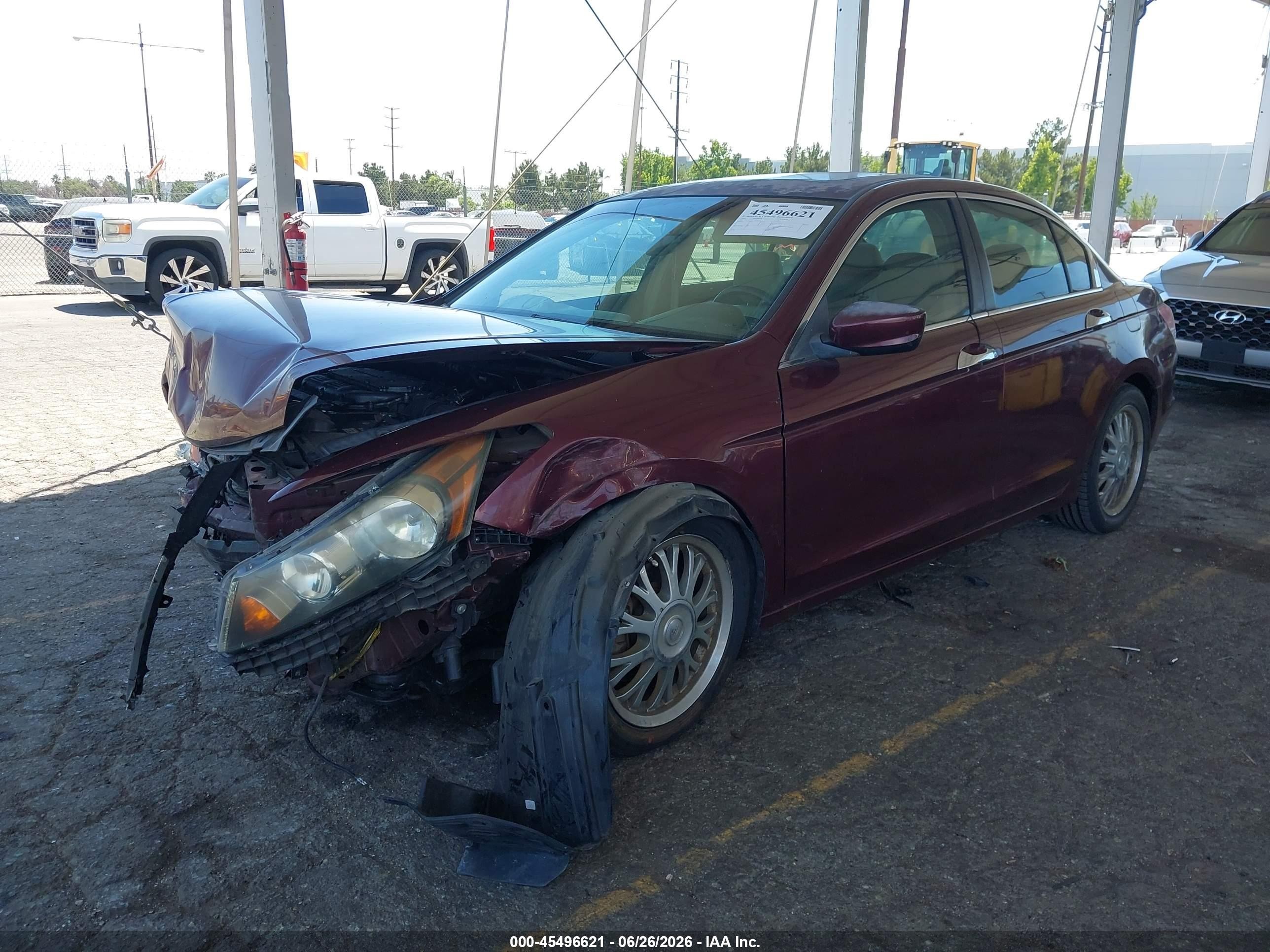2009 Honda Accord 3.5 Ex-l Бежевый vin: 1HGCP36839A028391