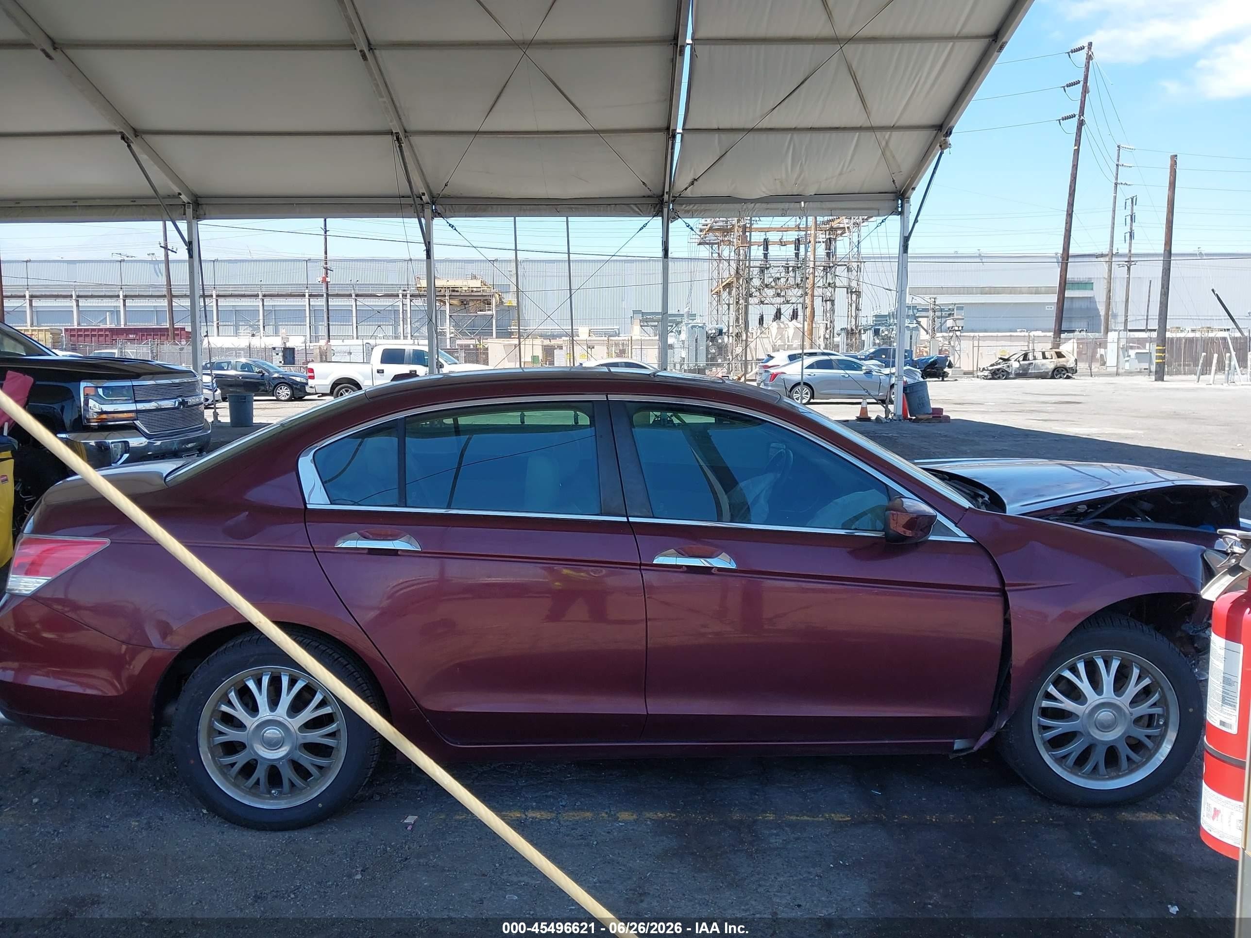 2009 Honda Accord 3.5 Ex-l Бежевый vin: 1HGCP36839A028391