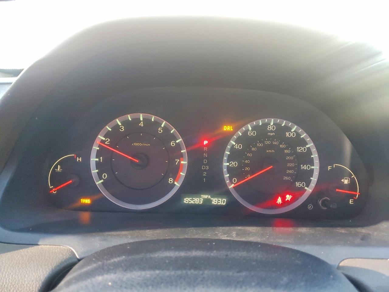 2009 Honda Accord Exl White vin: 1HGCP36839A028679