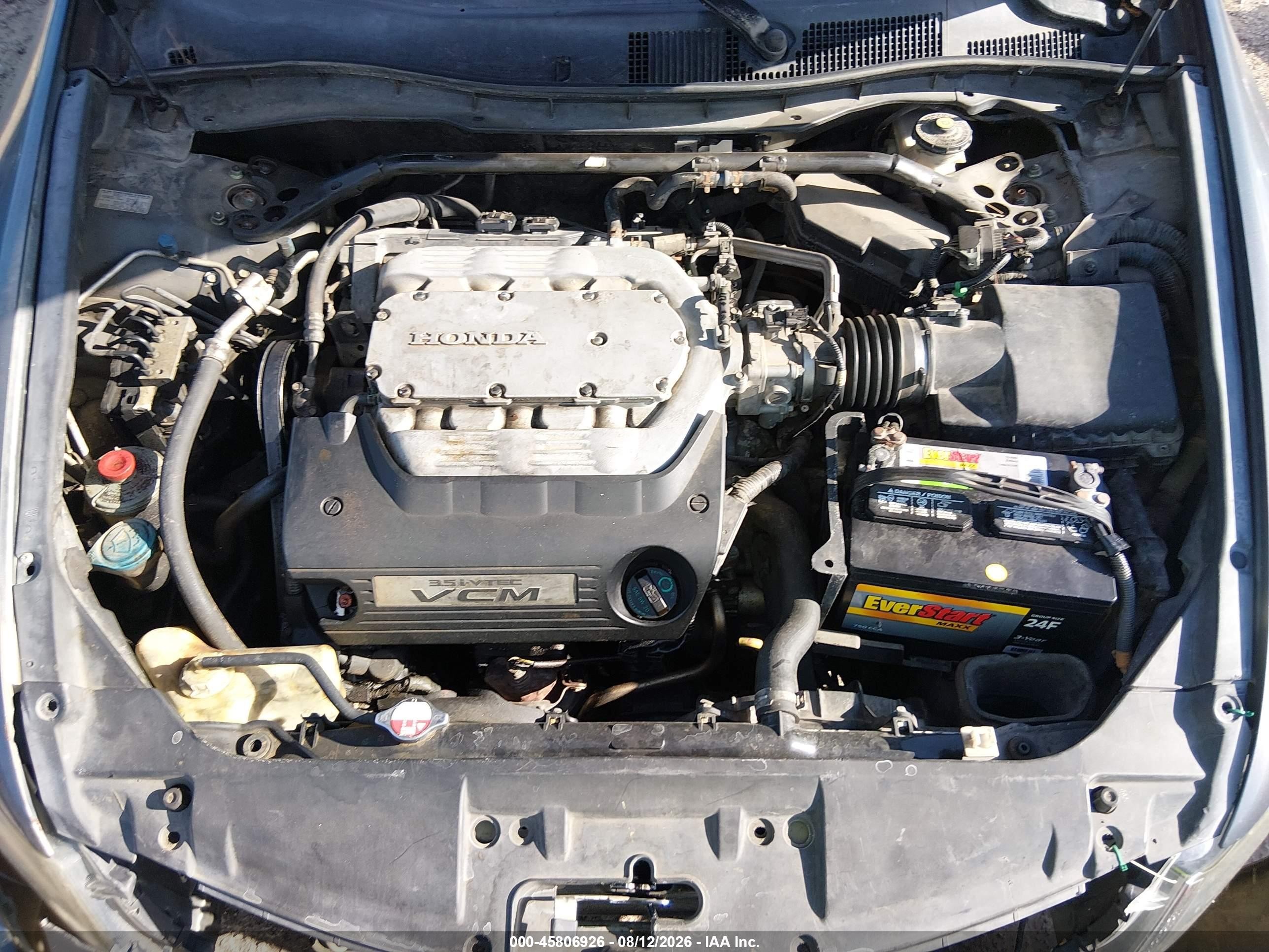 2009 Honda Accord 3.5 Ex-l Gray vin: 1HGCP36839A031257