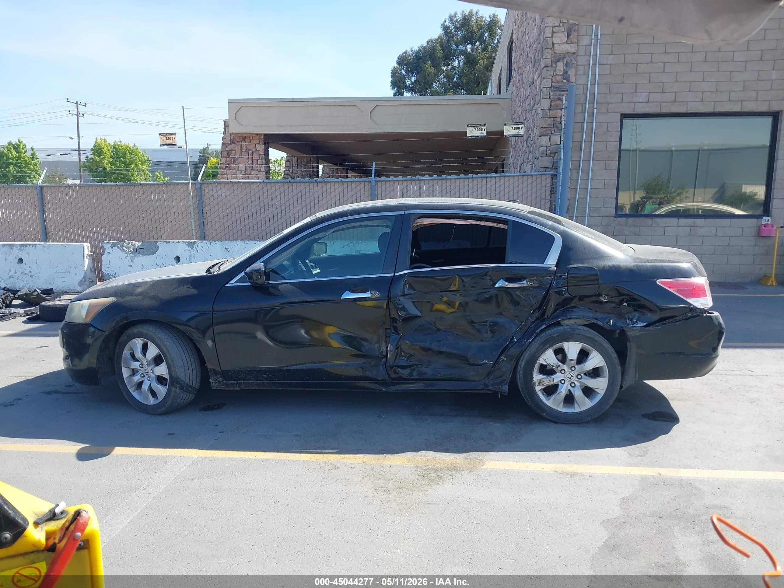 2009 Honda Accord 3.5 Ex-l Black vin: 1HGCP36839A038435