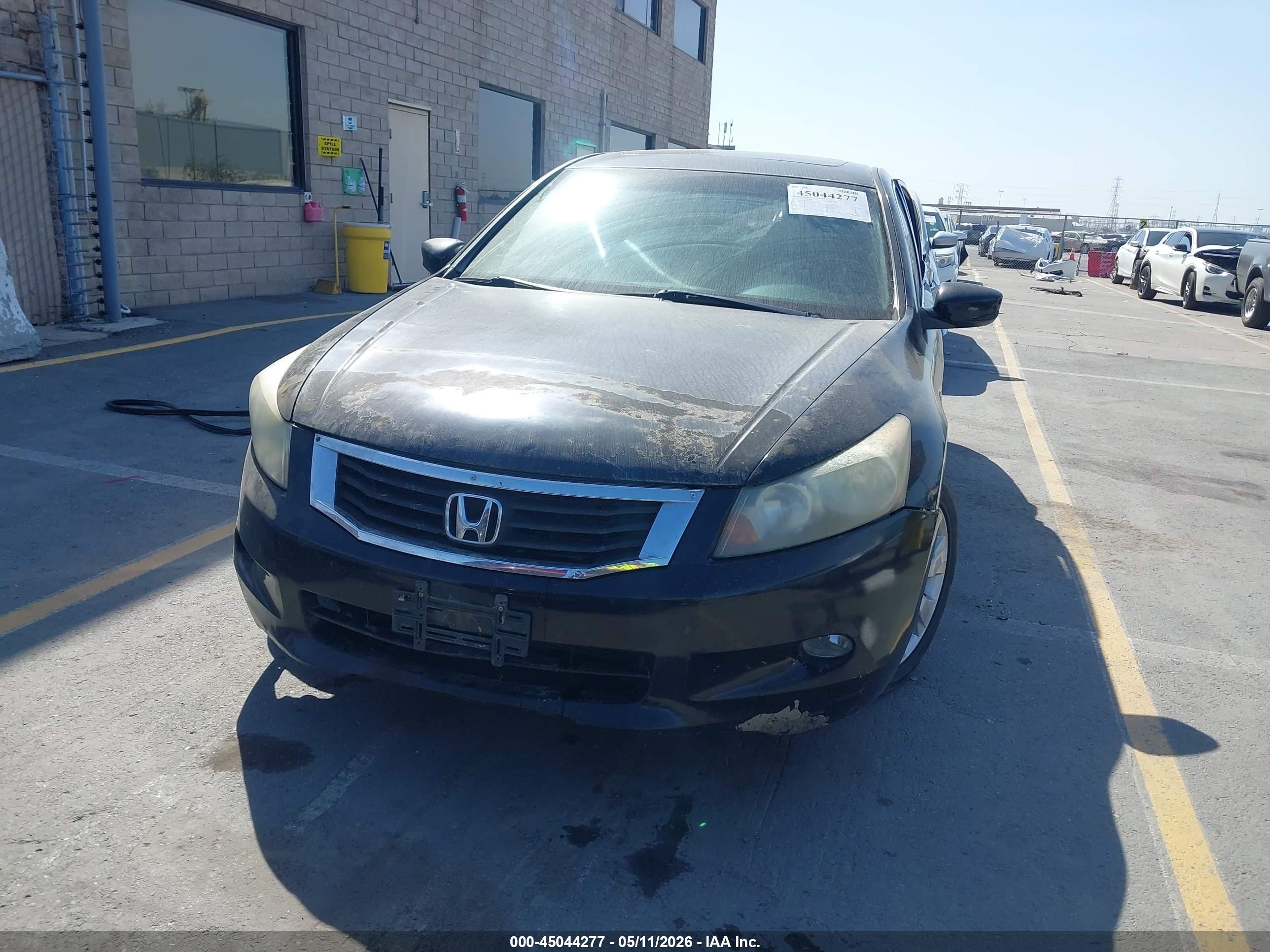 2009 Honda Accord 3.5 Ex-l Black vin: 1HGCP36839A038435