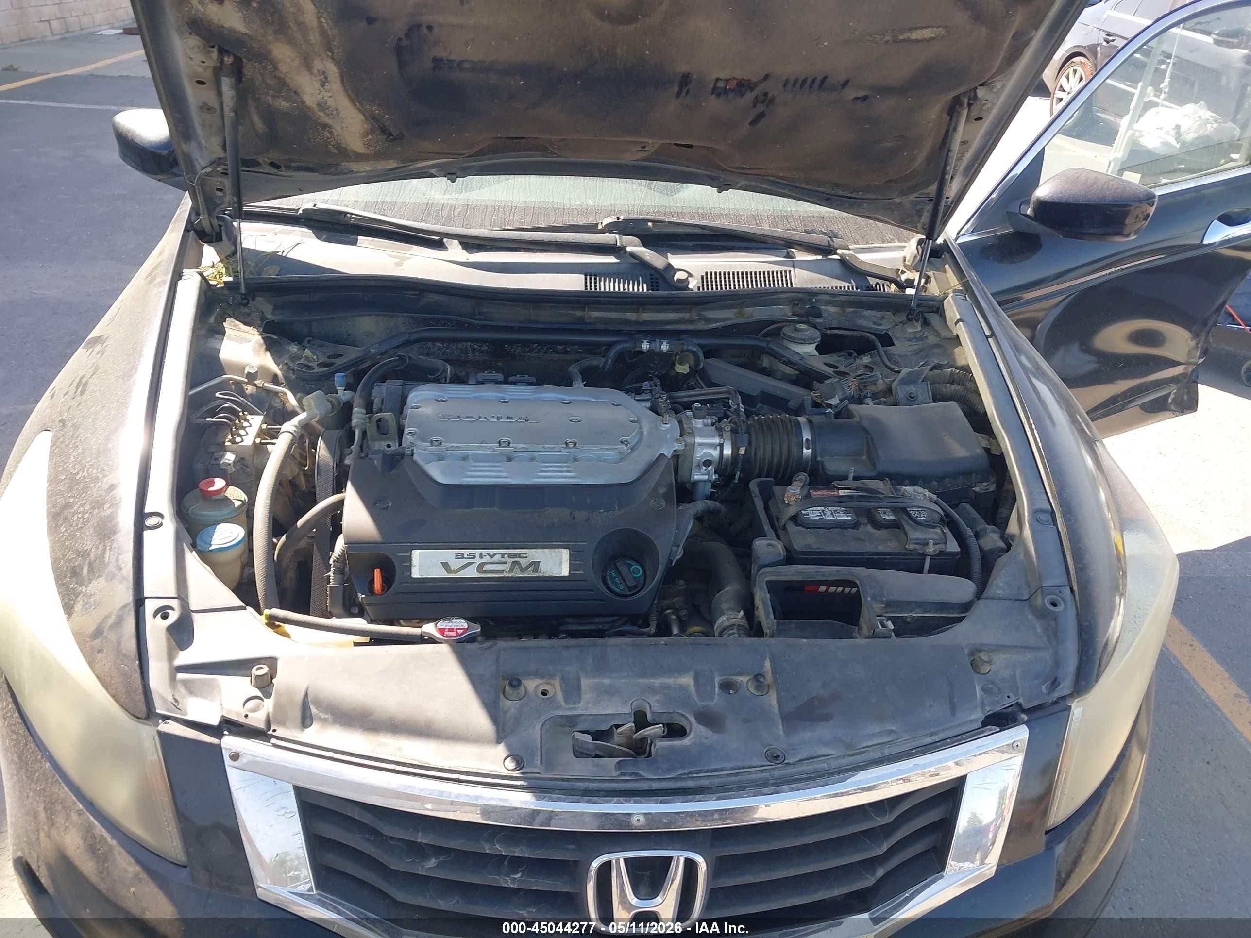 2009 Honda Accord 3.5 Ex-l Black vin: 1HGCP36839A038435