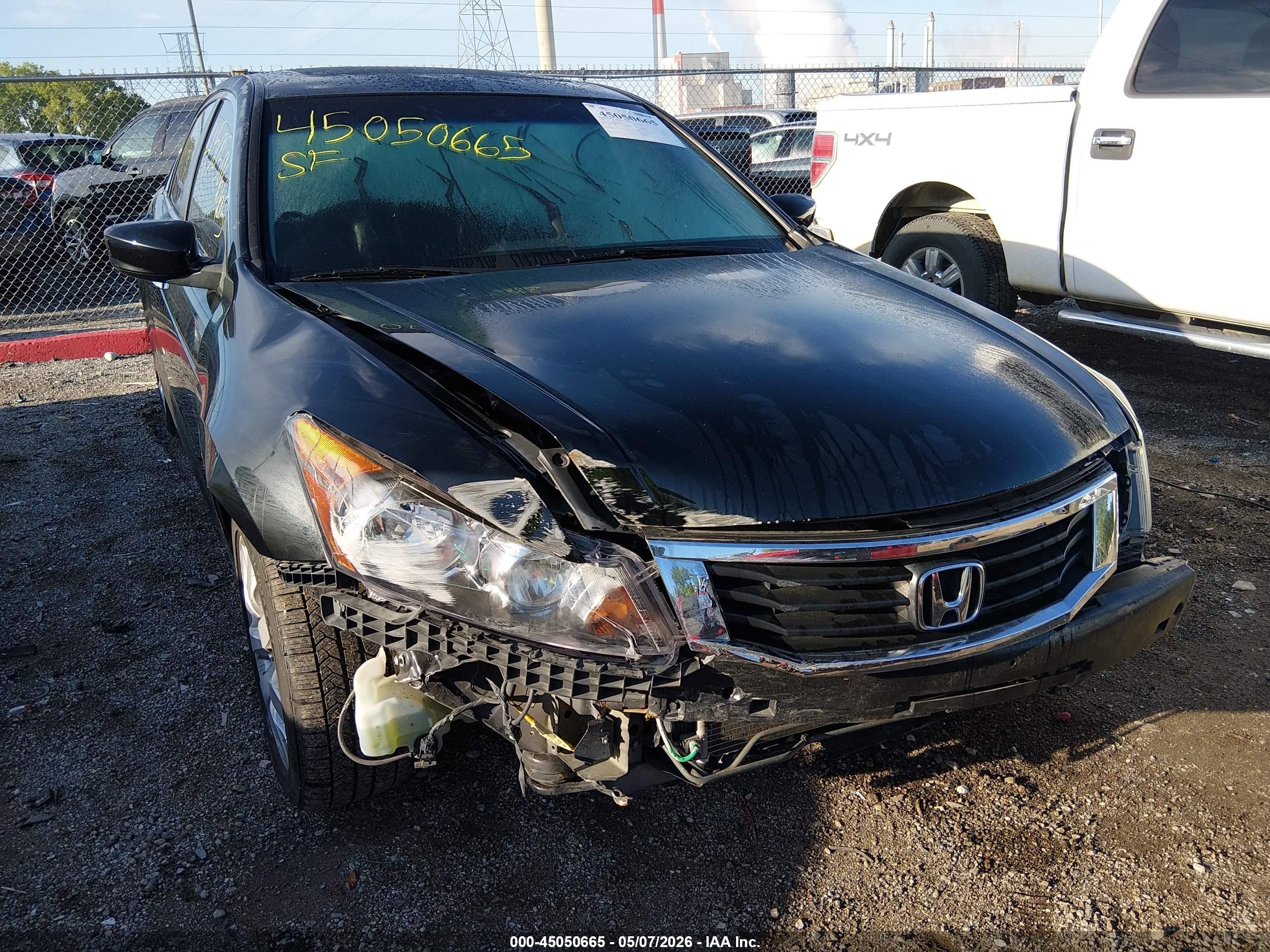 2009 Honda Accord 3.5 Ex-l Black vin: 1HGCP36839A050083