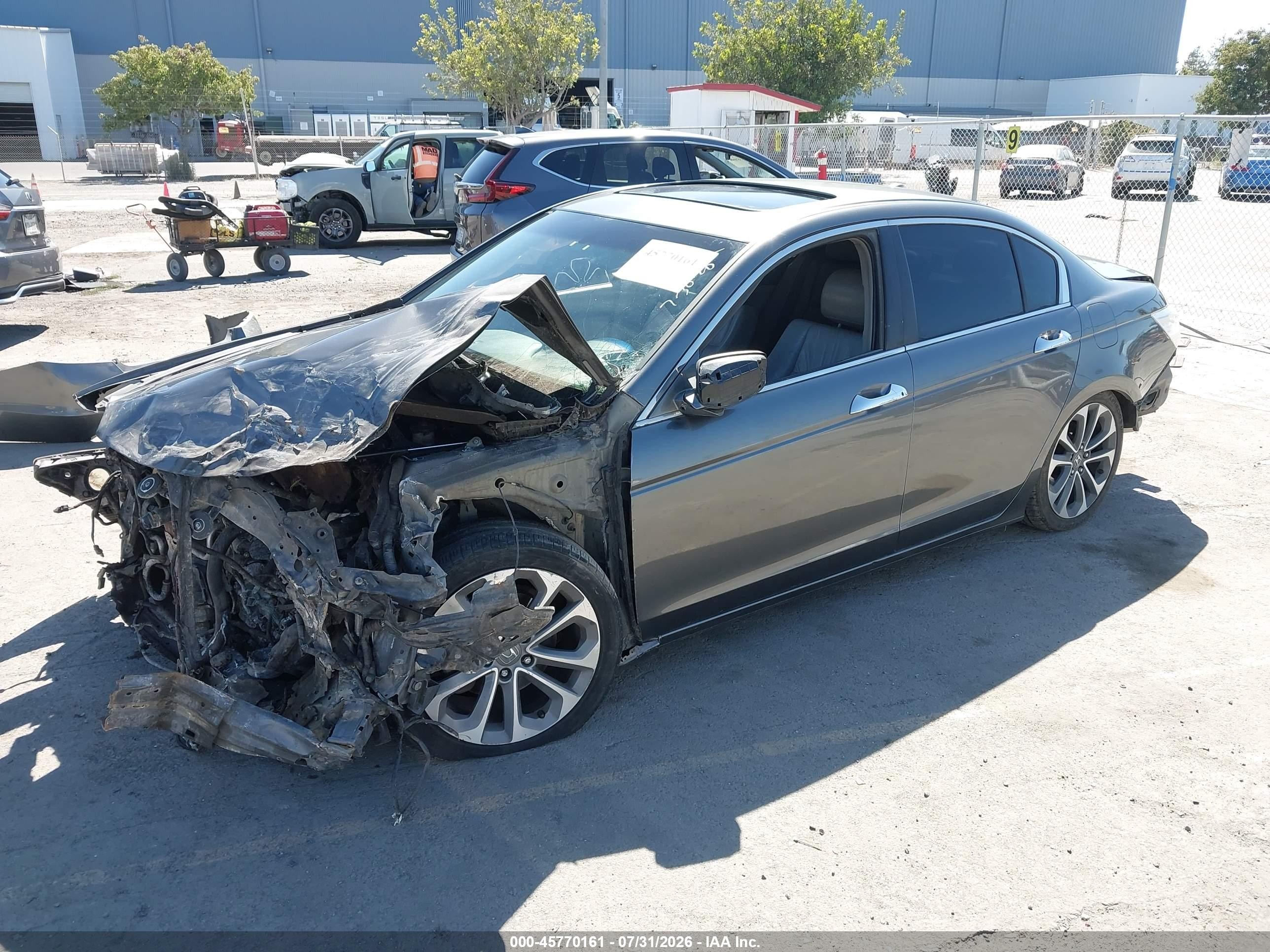 2008 Honda Accord 3.5 Ex-l Серый vin: 1HGCP36848A005930