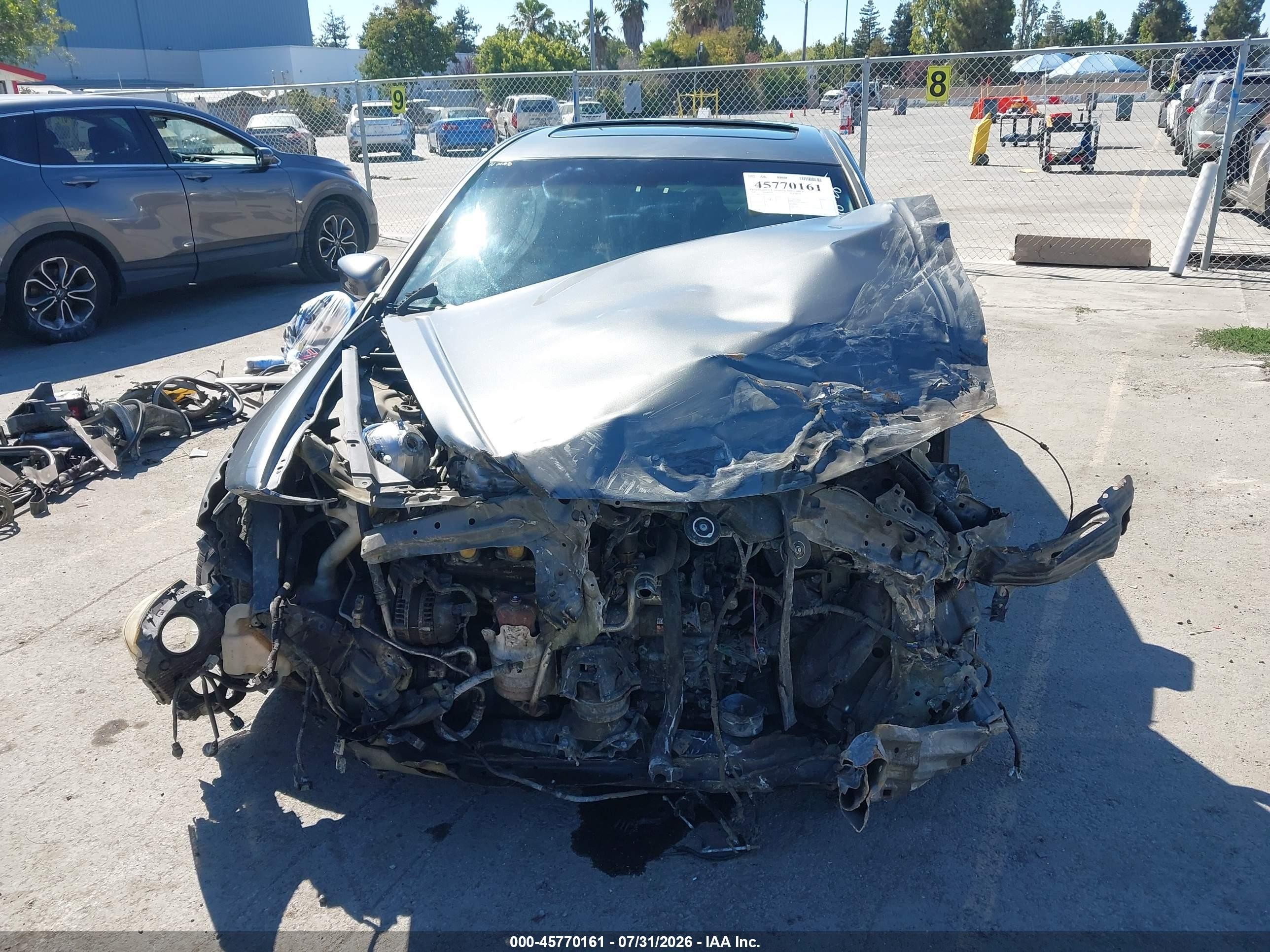 2008 Honda Accord 3.5 Ex-l Серый vin: 1HGCP36848A005930