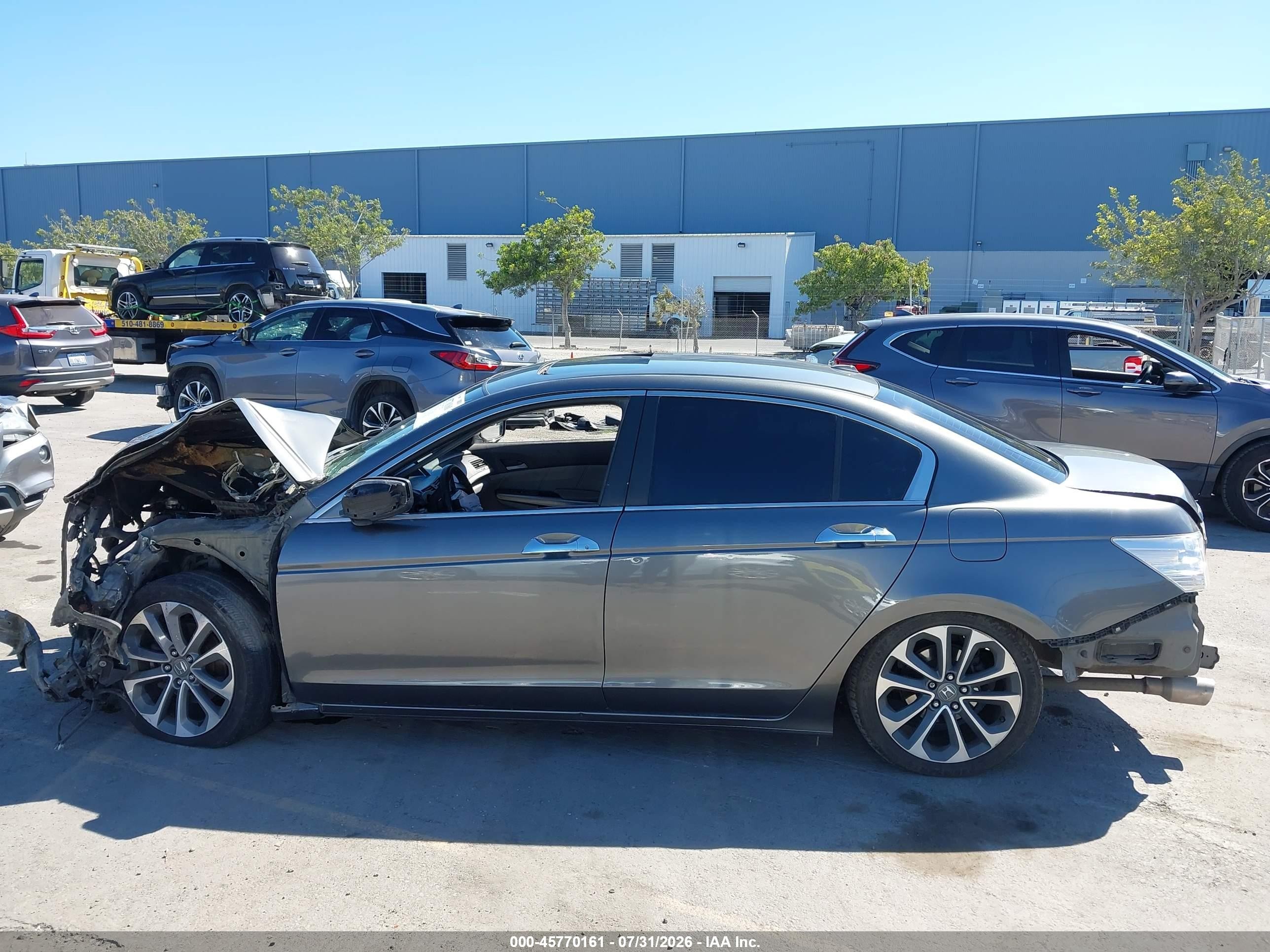 2008 Honda Accord 3.5 Ex-l Серый vin: 1HGCP36848A005930