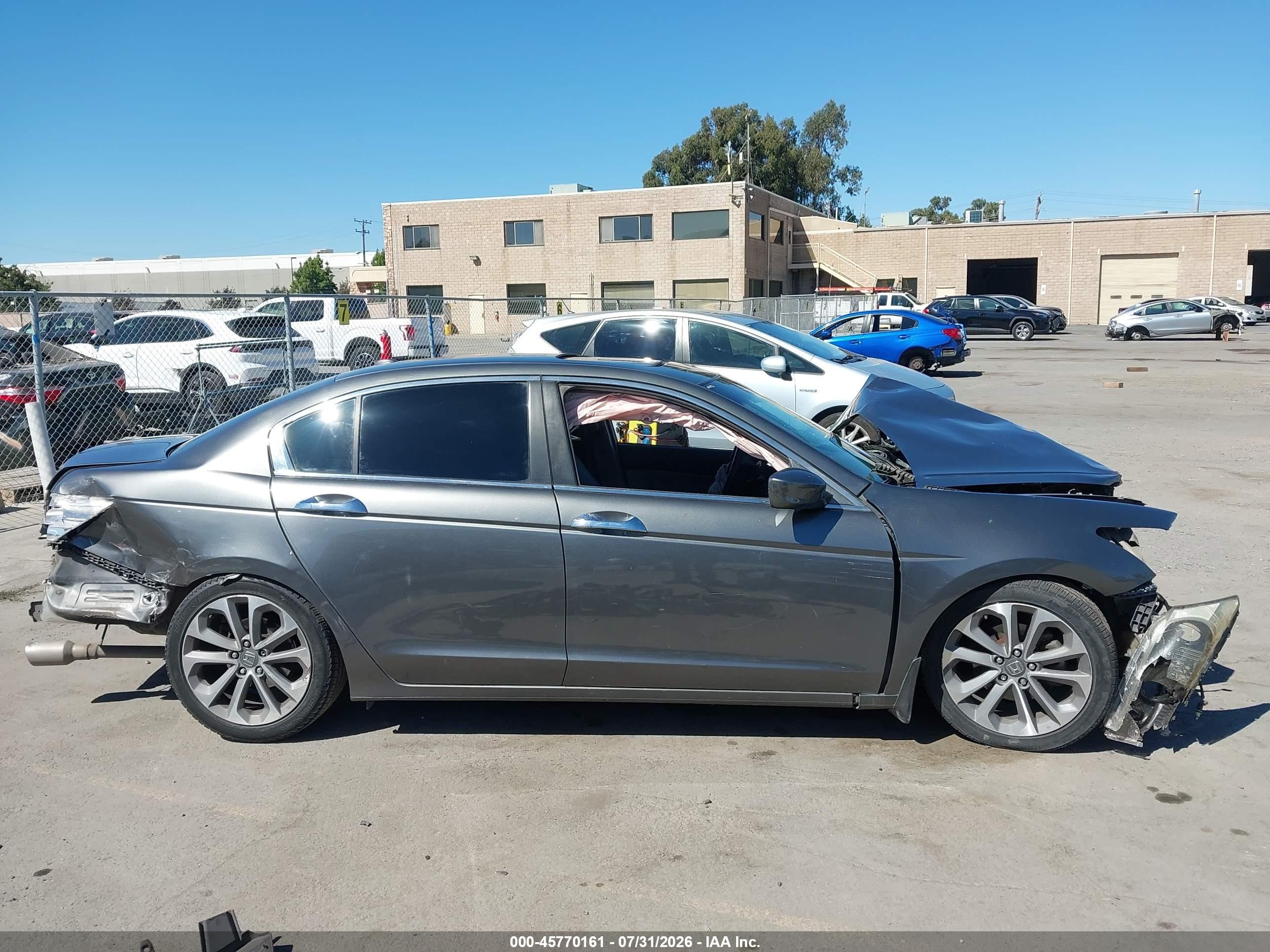 2008 Honda Accord 3.5 Ex-l Серый vin: 1HGCP36848A005930
