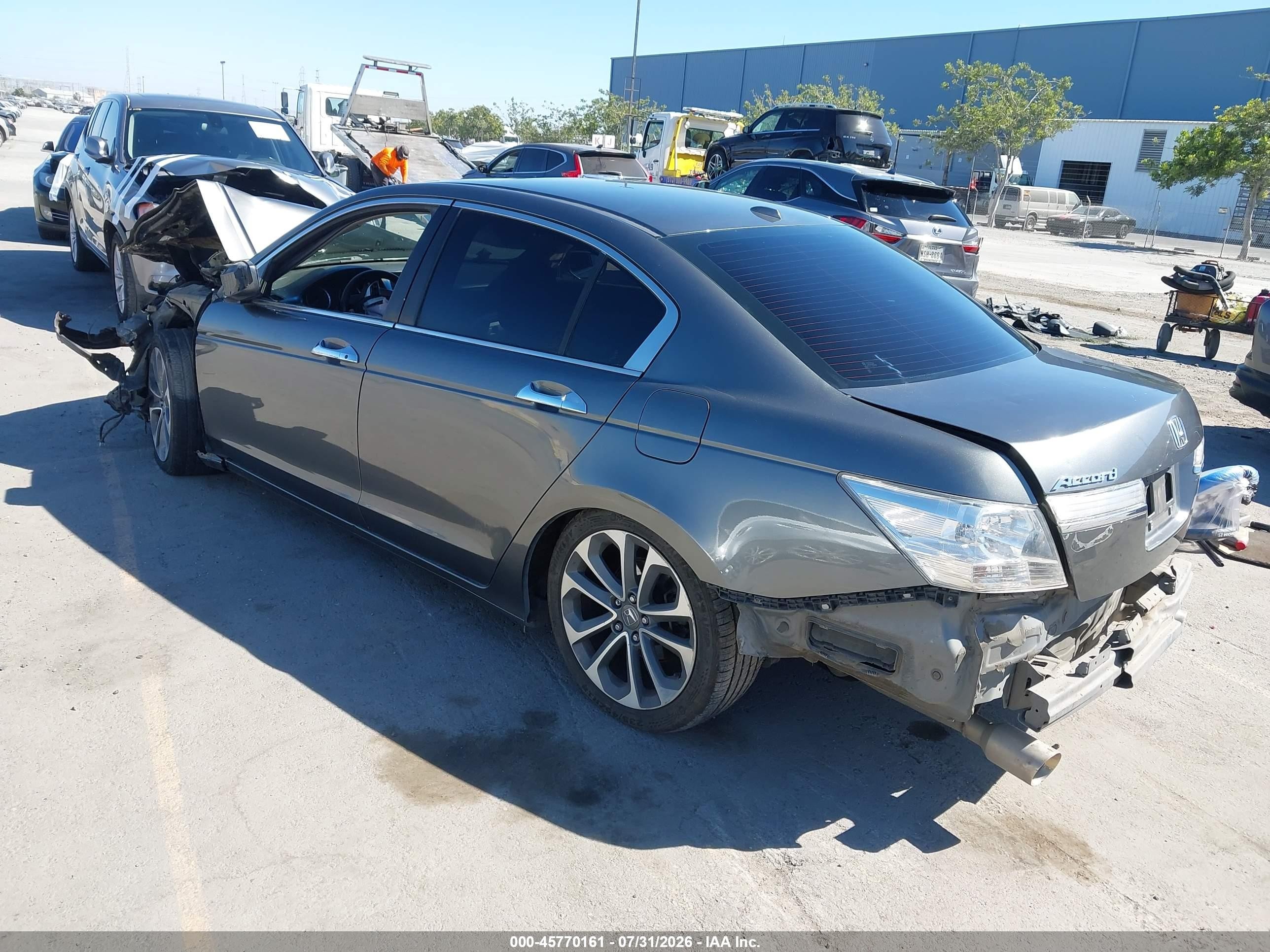 2008 Honda Accord 3.5 Ex-l Серый vin: 1HGCP36848A005930