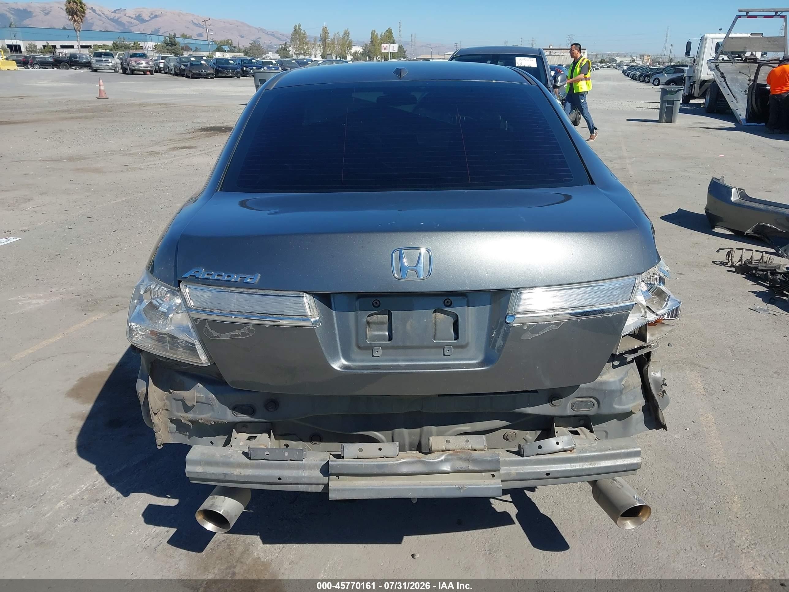 2008 Honda Accord 3.5 Ex-l Серый vin: 1HGCP36848A005930